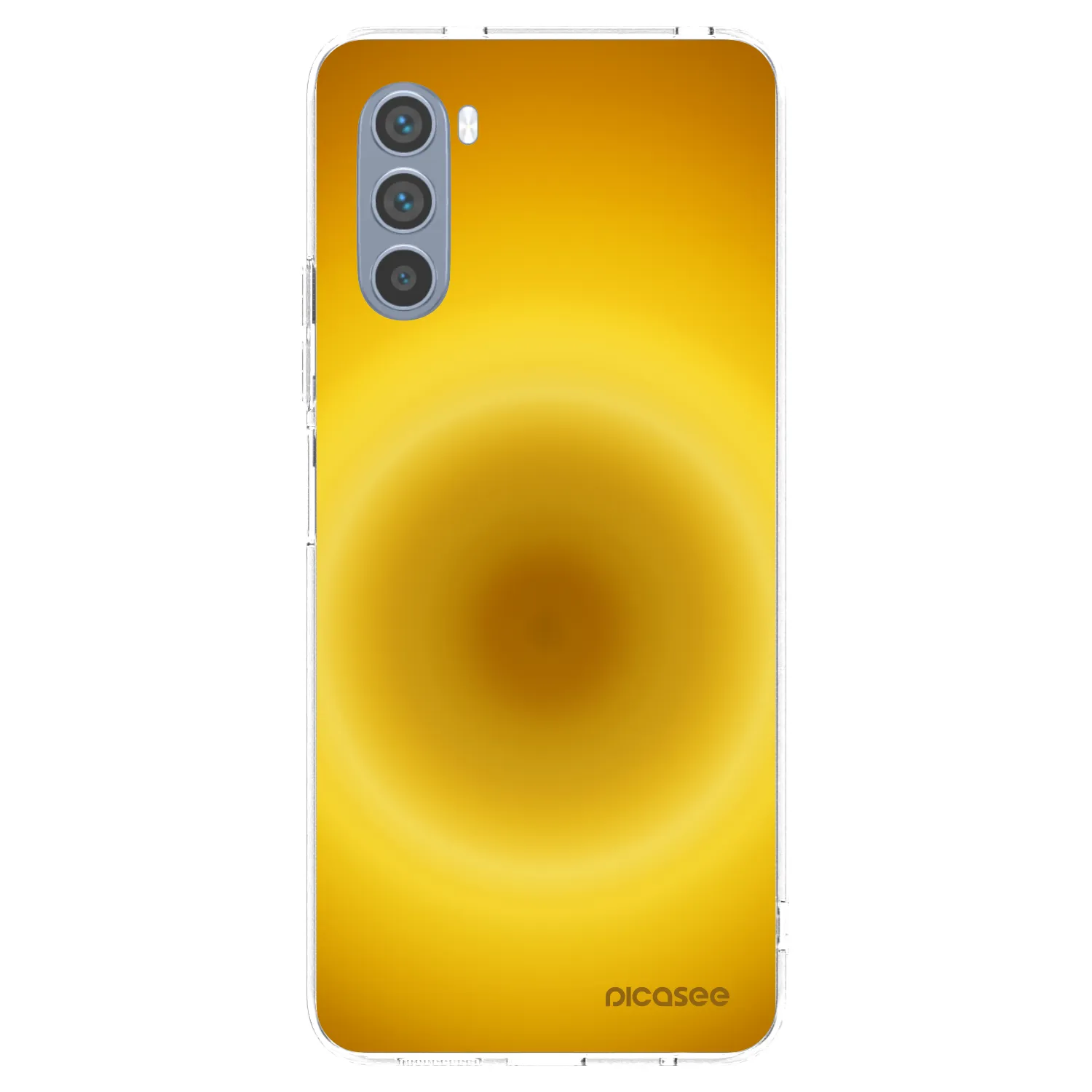 Picasee silikonový průhledný obal pro Motorola Moto G62 - Solar Pulse