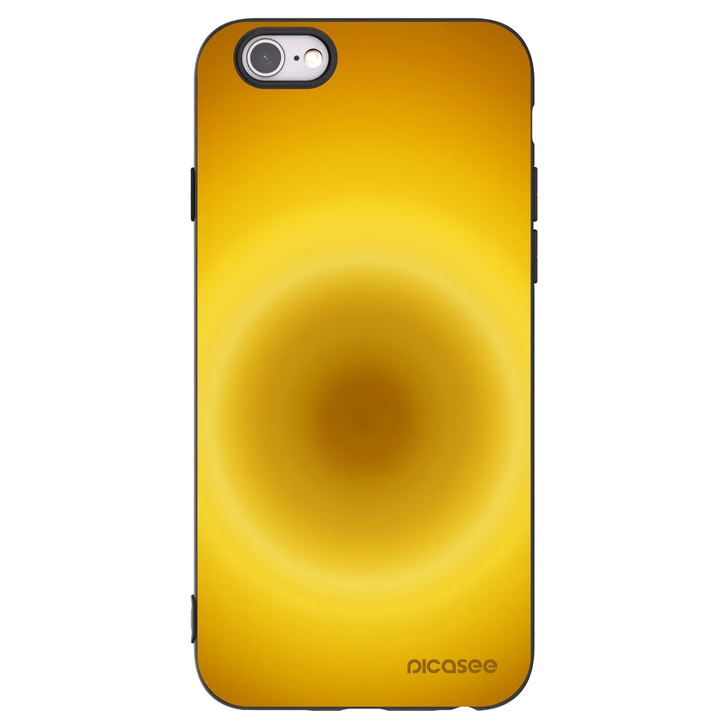 Picasee silikonový černý obal pro Apple iPhone 6/6S - Solar Pulse