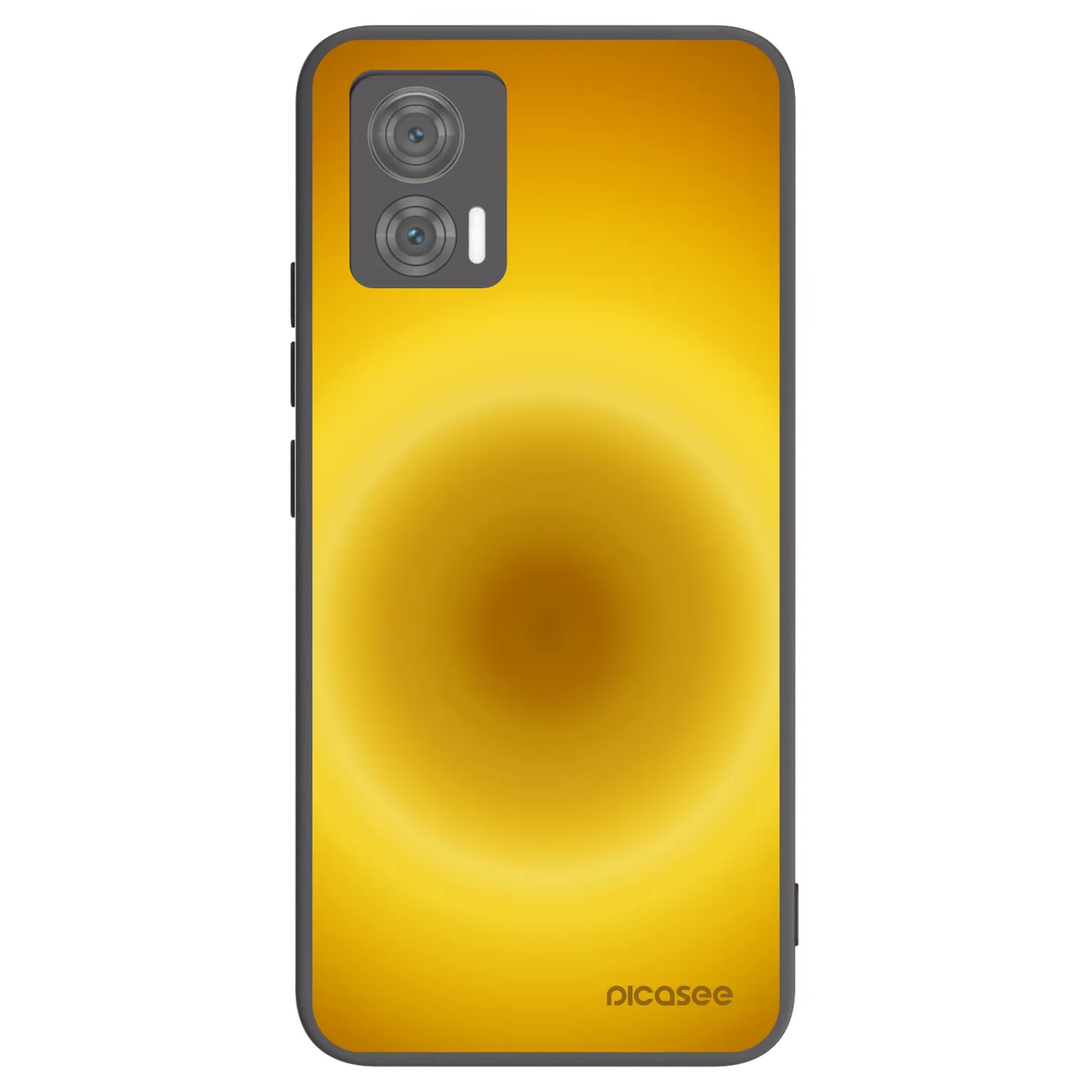 Picasee silikonový černý obal pro Motorola Edge 30 Neo - Solar Pulse