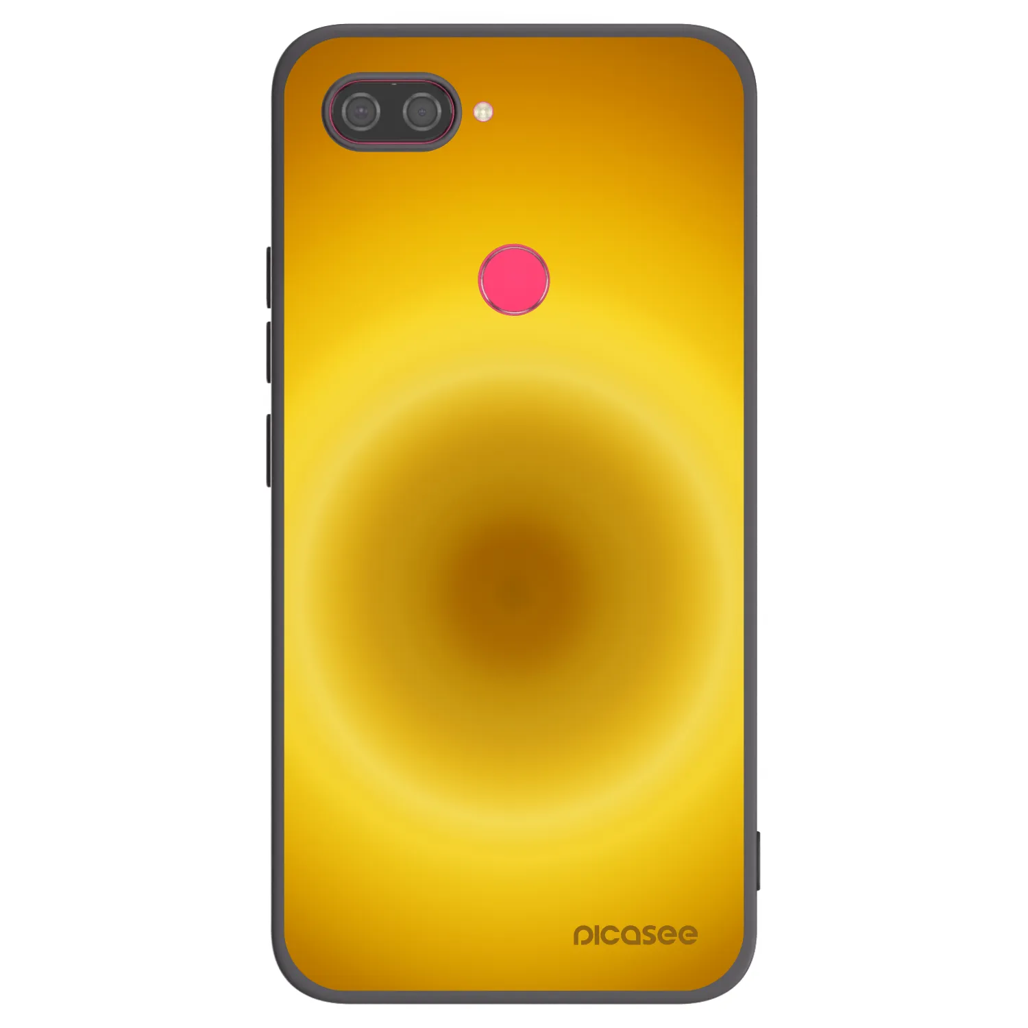 Picasee silikonový černý obal pro Xiaomi Mi 8 Lite - Solar Pulse