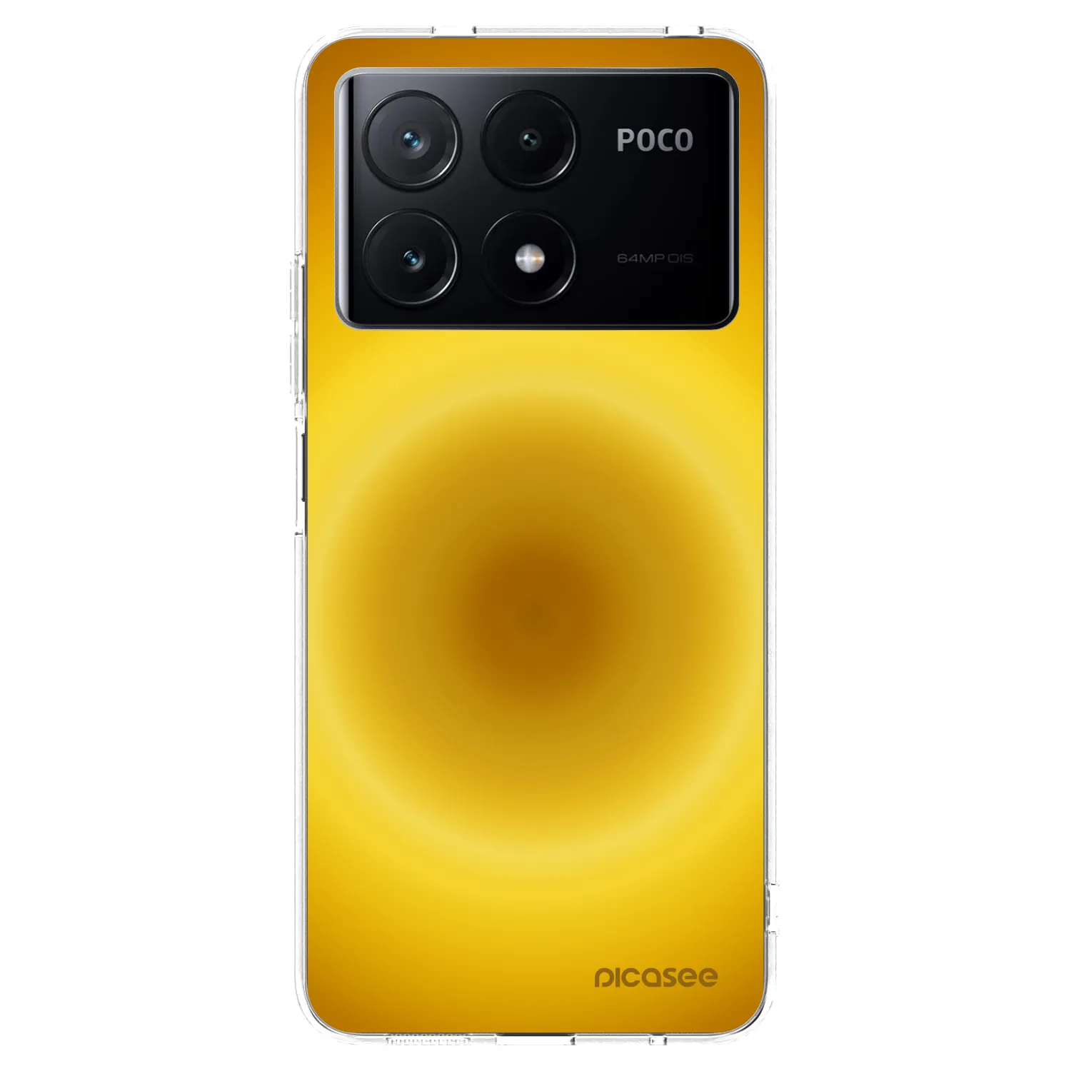 Picasee silikonový průhledný obal pro Xiaomi Poco X6 Pro - Solar Pulse