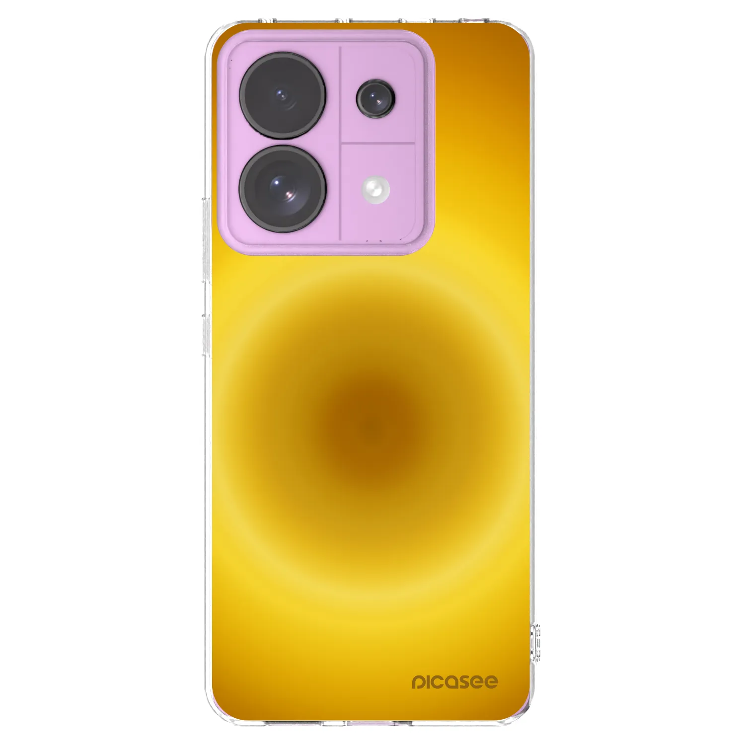 Picasee silikonový průhledný obal pro Xiaomi Redmi Note 13 Pro 5G - Solar Pulse