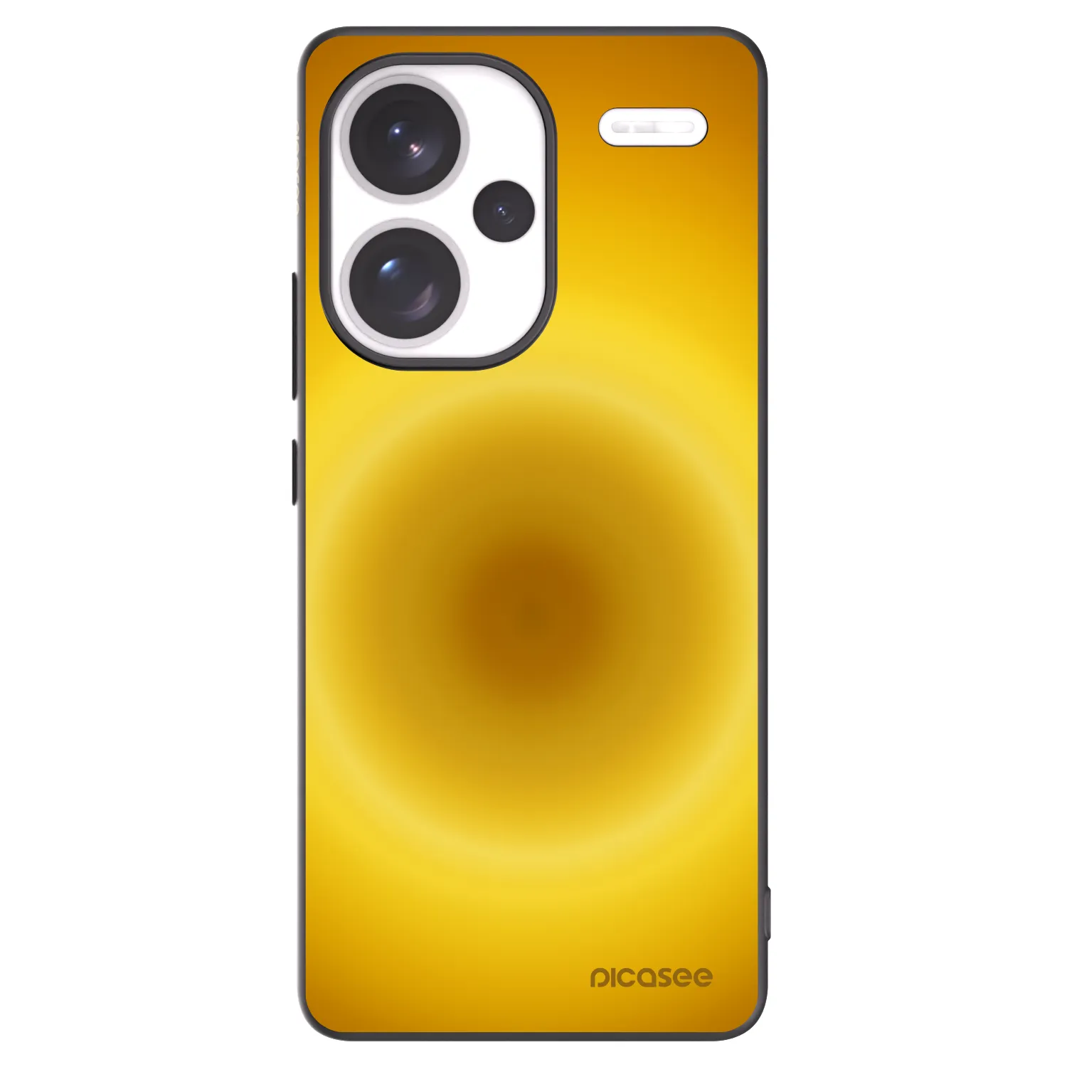 Picasee silikonový černý obal pro Xiaomi Redmi Note 13 Pro+ 5G - Solar Pulse