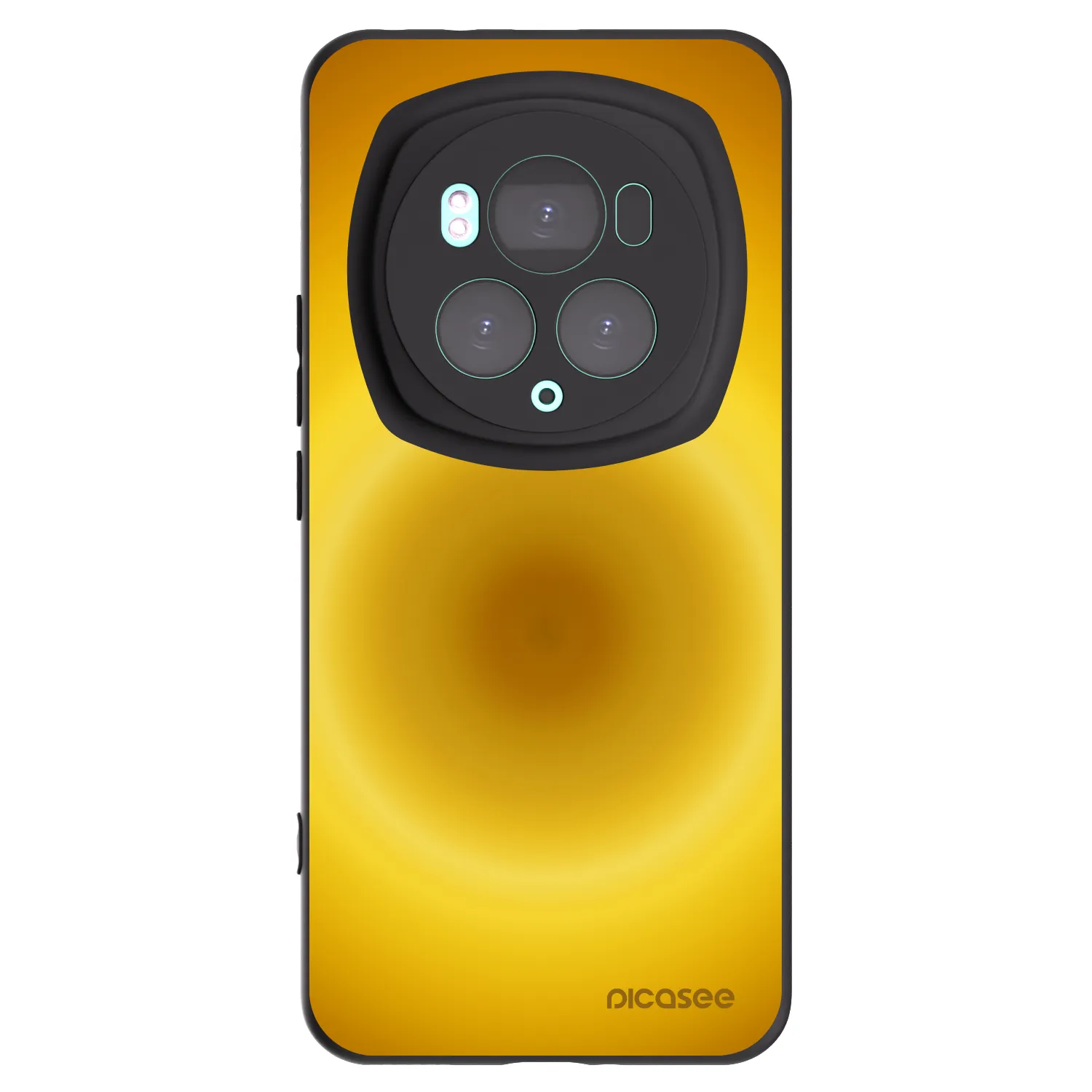 Picasee silikonový černý obal pro Honor Magic6 Pro - Solar Pulse