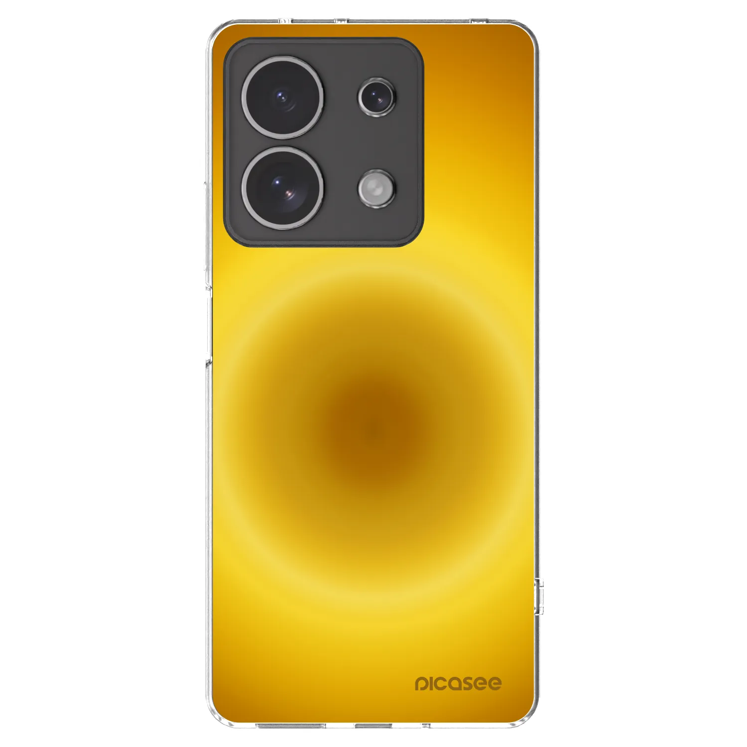 Picasee silikonový průhledný obal pro Xiaomi Redmi Note 13 4G - Solar Pulse