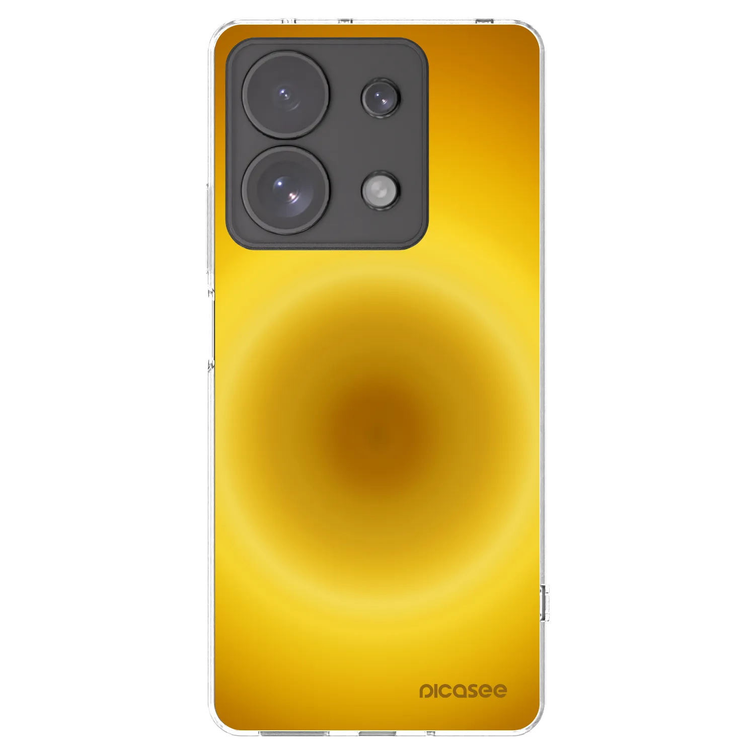 Picasee silikonový průhledný obal pro Xiaomi Redmi Note 13 Pro 4G - Solar Pulse
