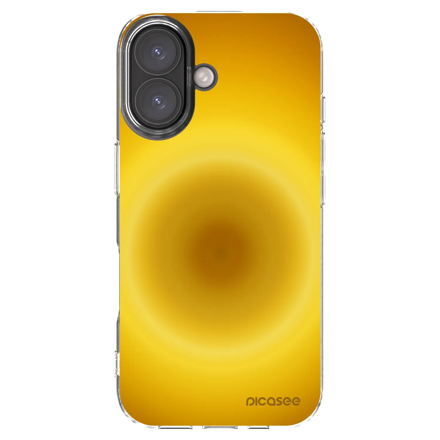 Picasee silikonový průhledný obal pro Apple iPhone 16 - Solar Pulse