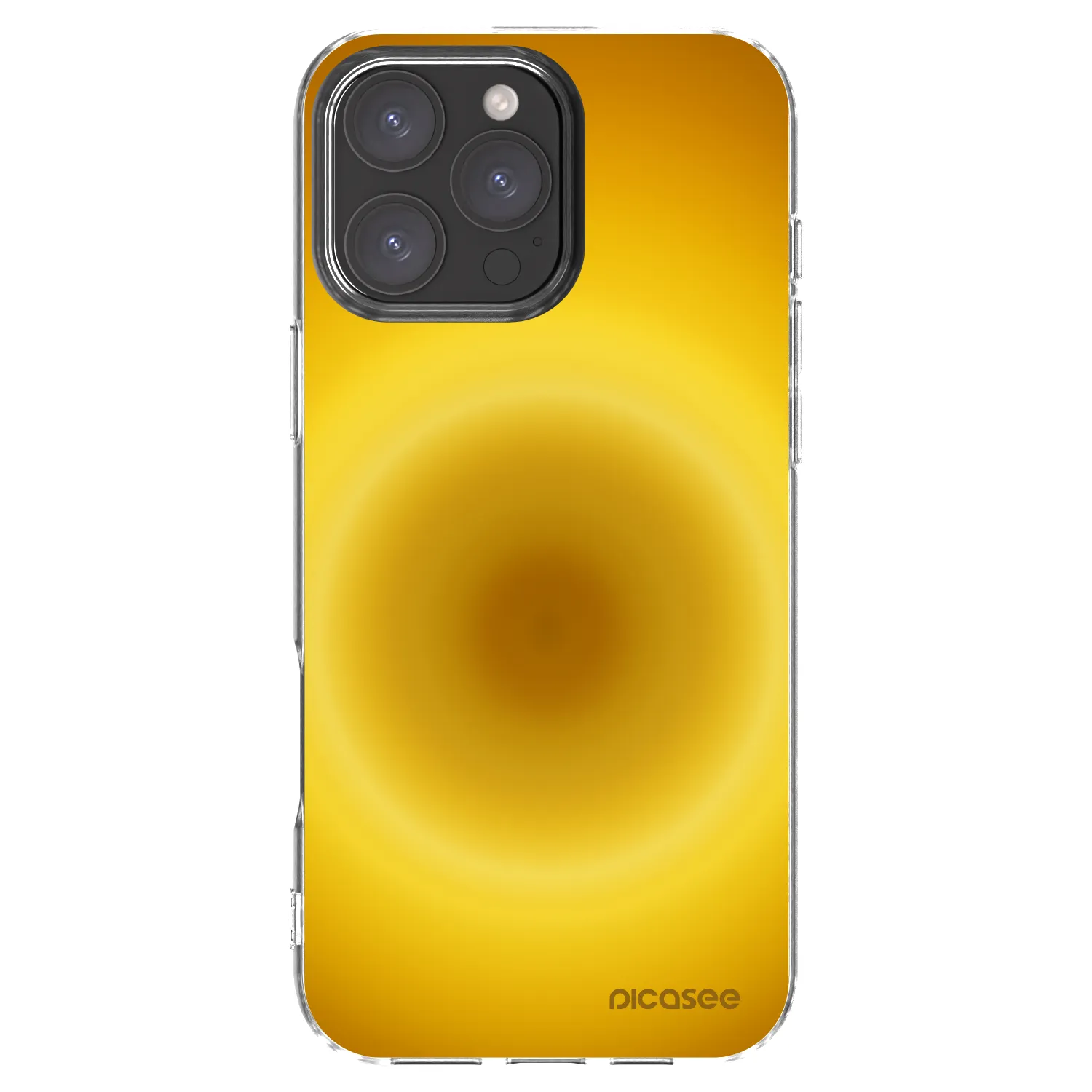 Picasee silikonový průhledný obal pro Apple iPhone 16 Pro Max - Solar Pulse