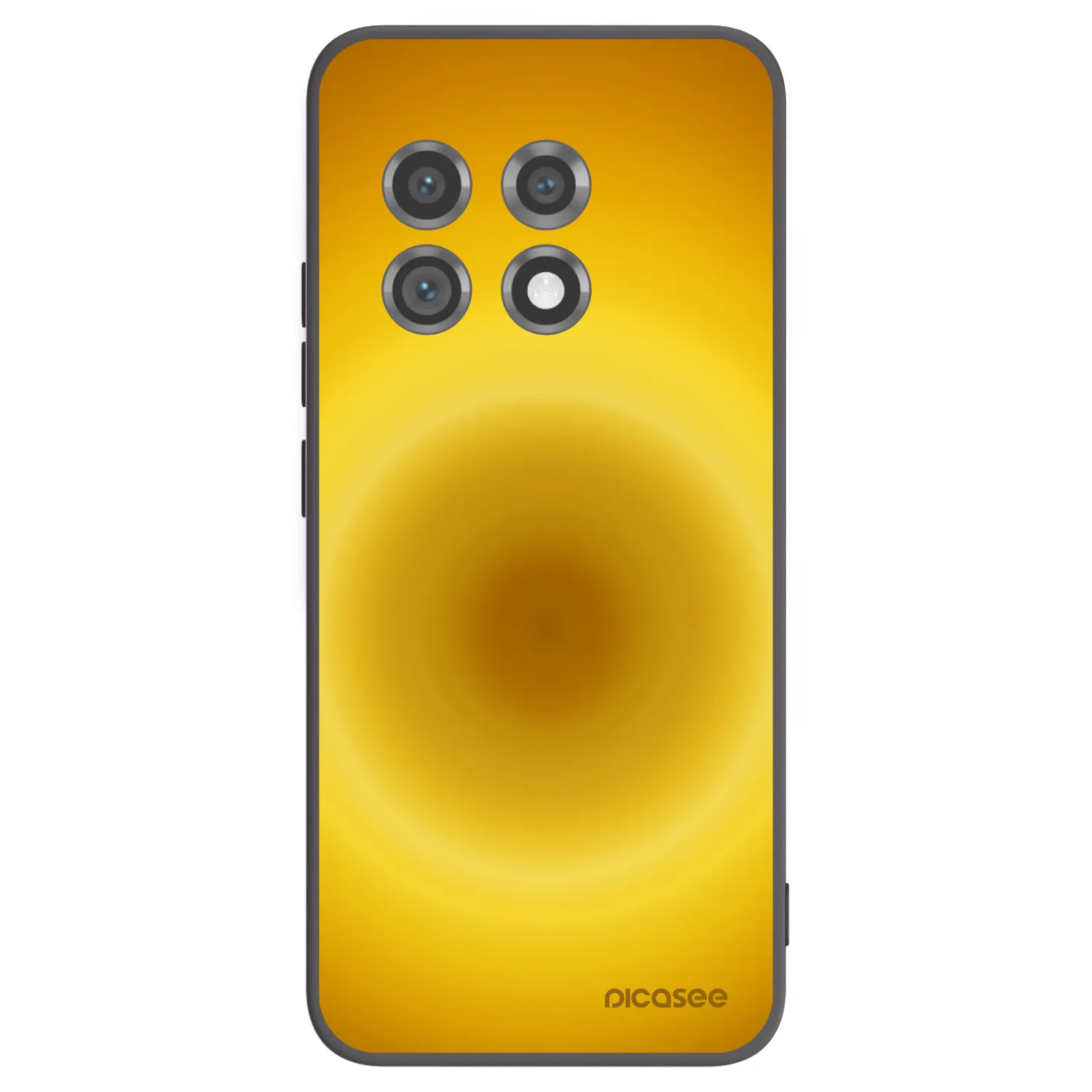 Picasee silikonový černý obal pro OnePlus 11 5G - Solar Pulse
