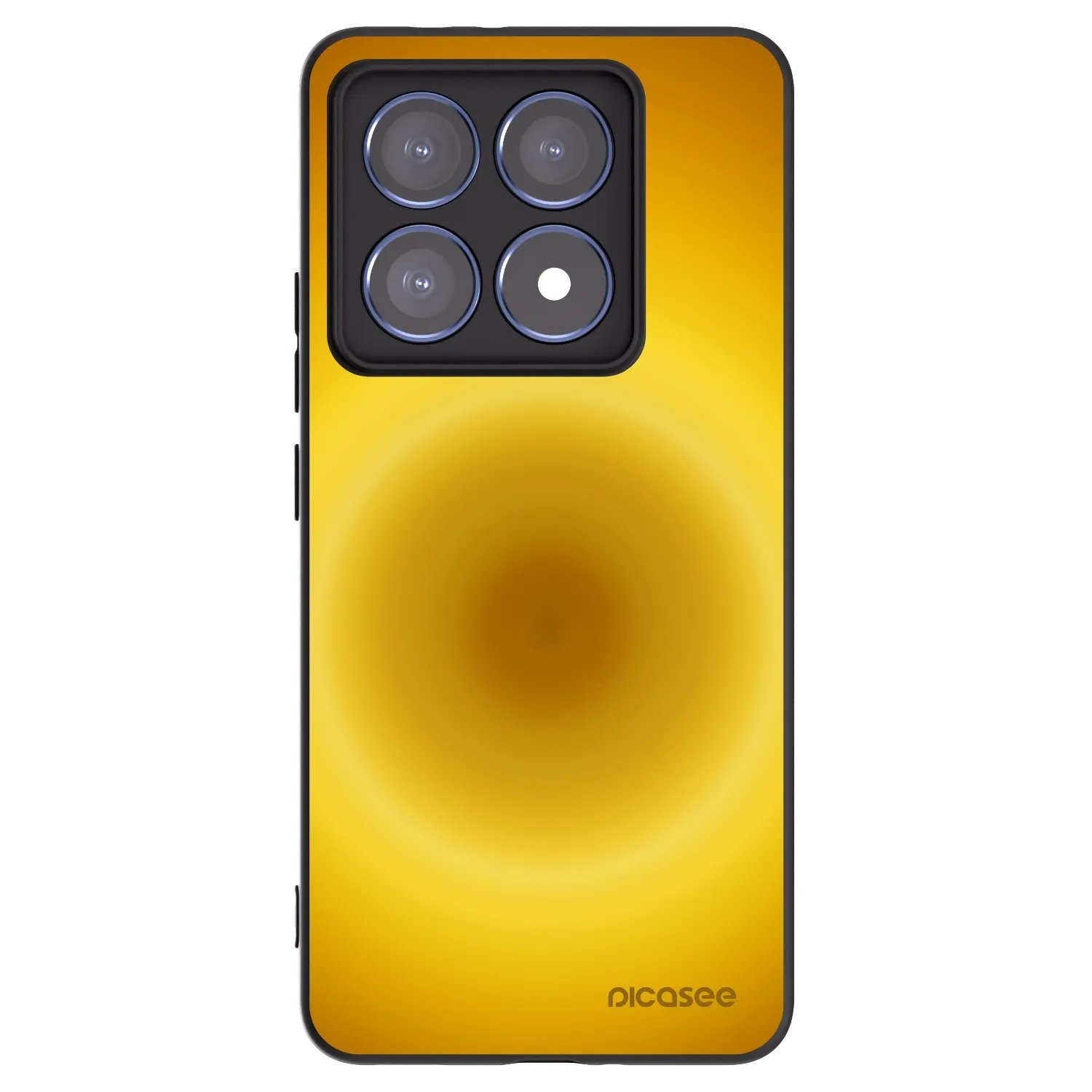 Picasee silikonový černý obal pro Xiaomi 14T Pro - Solar Pulse