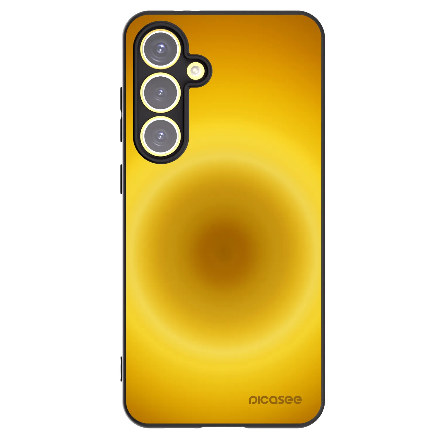 Picasee silikonový černý obal pro Samsung Galaxy S24 FE S721B - Solar Pulse