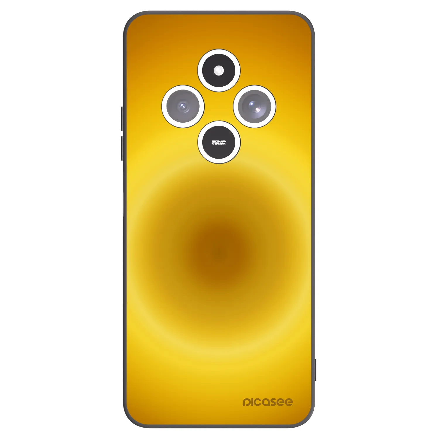 Picasee silikonový černý obal pro Xiaomi Redmi 14C - Solar Pulse