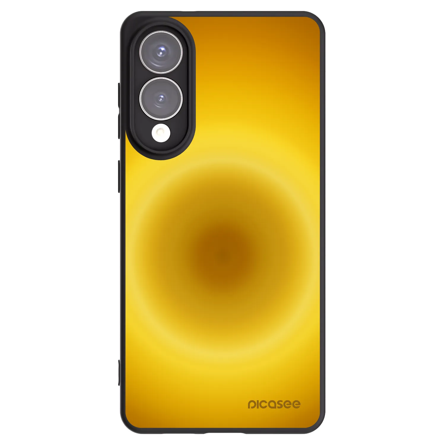 Picasee silikonový černý obal pro Samsung Galaxy S25 Edge 5G - Solar Pulse