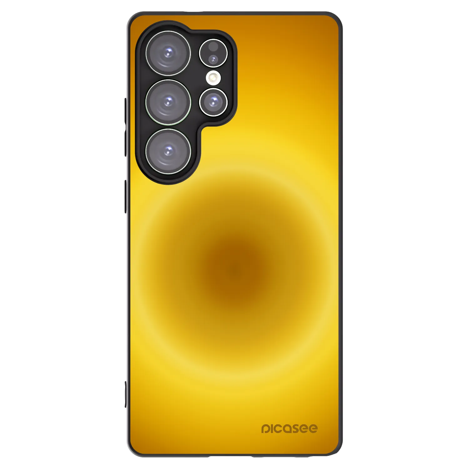 Picasee silikonový černý obal pro Samsung Galaxy S25 Ultra 5G - Solar Pulse