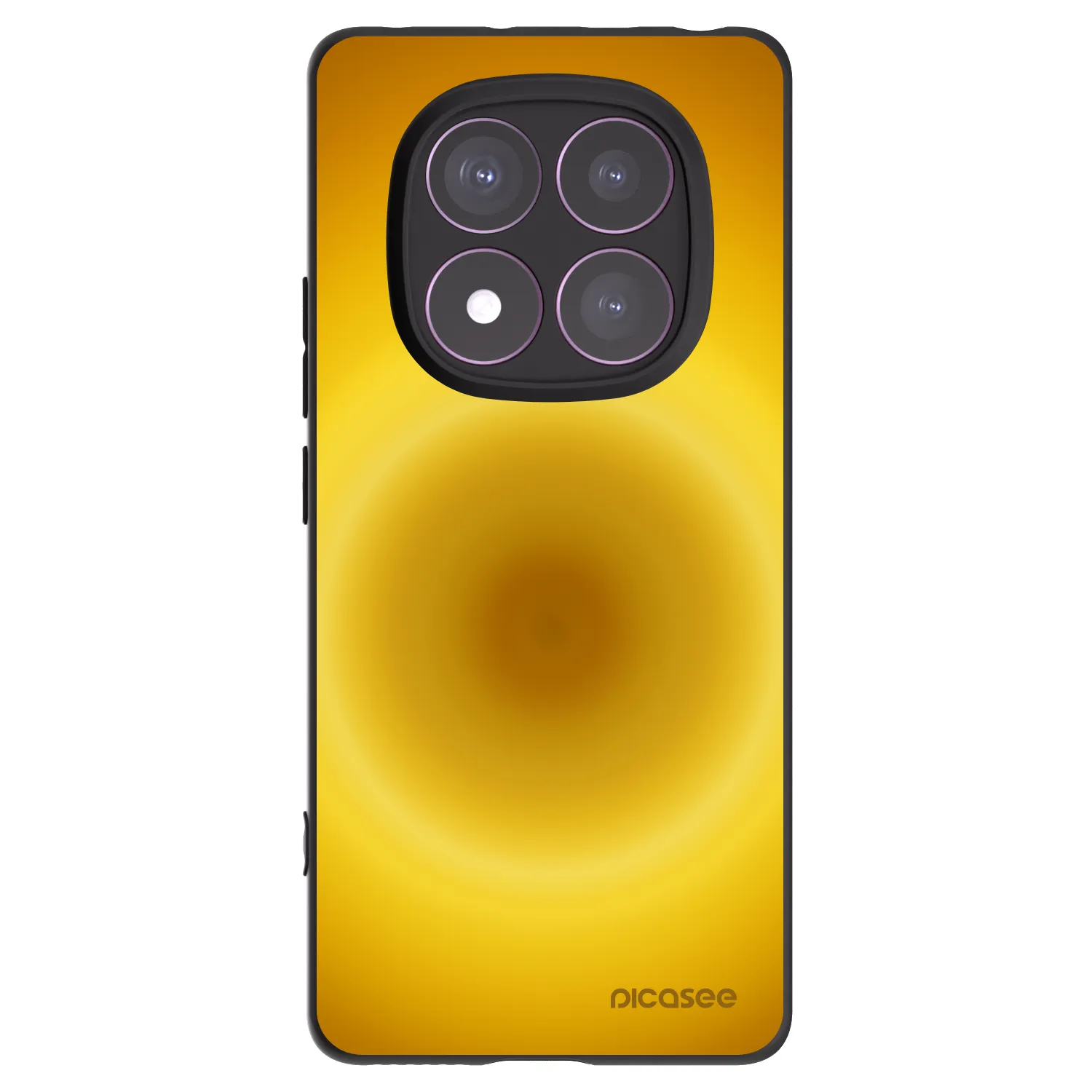 Picasee silikonový černý obal pro Xiaomi Redmi Note 14 Pro 4G - Solar Pulse