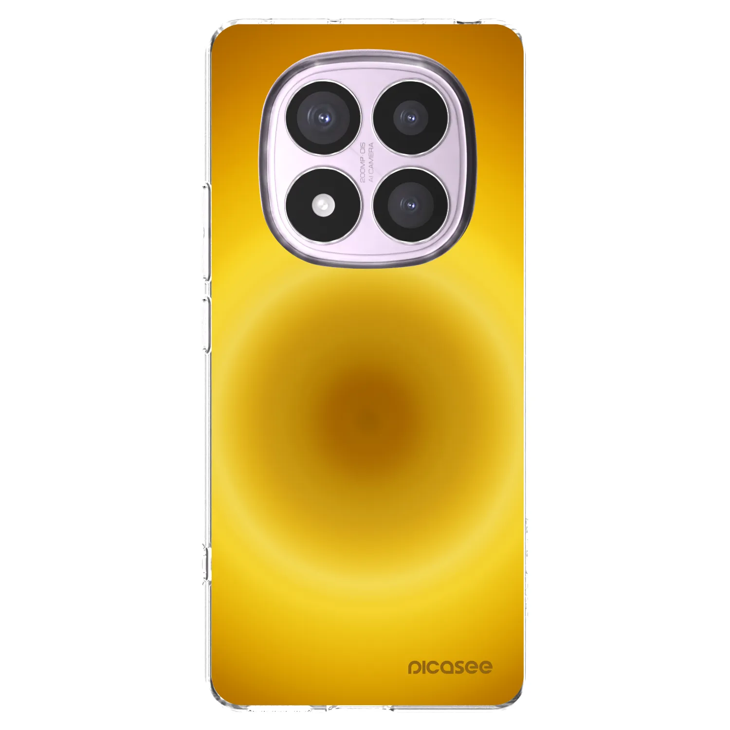 Picasee silikonový průhledný obal pro Xiaomi Redmi Note 14 Pro 4G - Solar Pulse