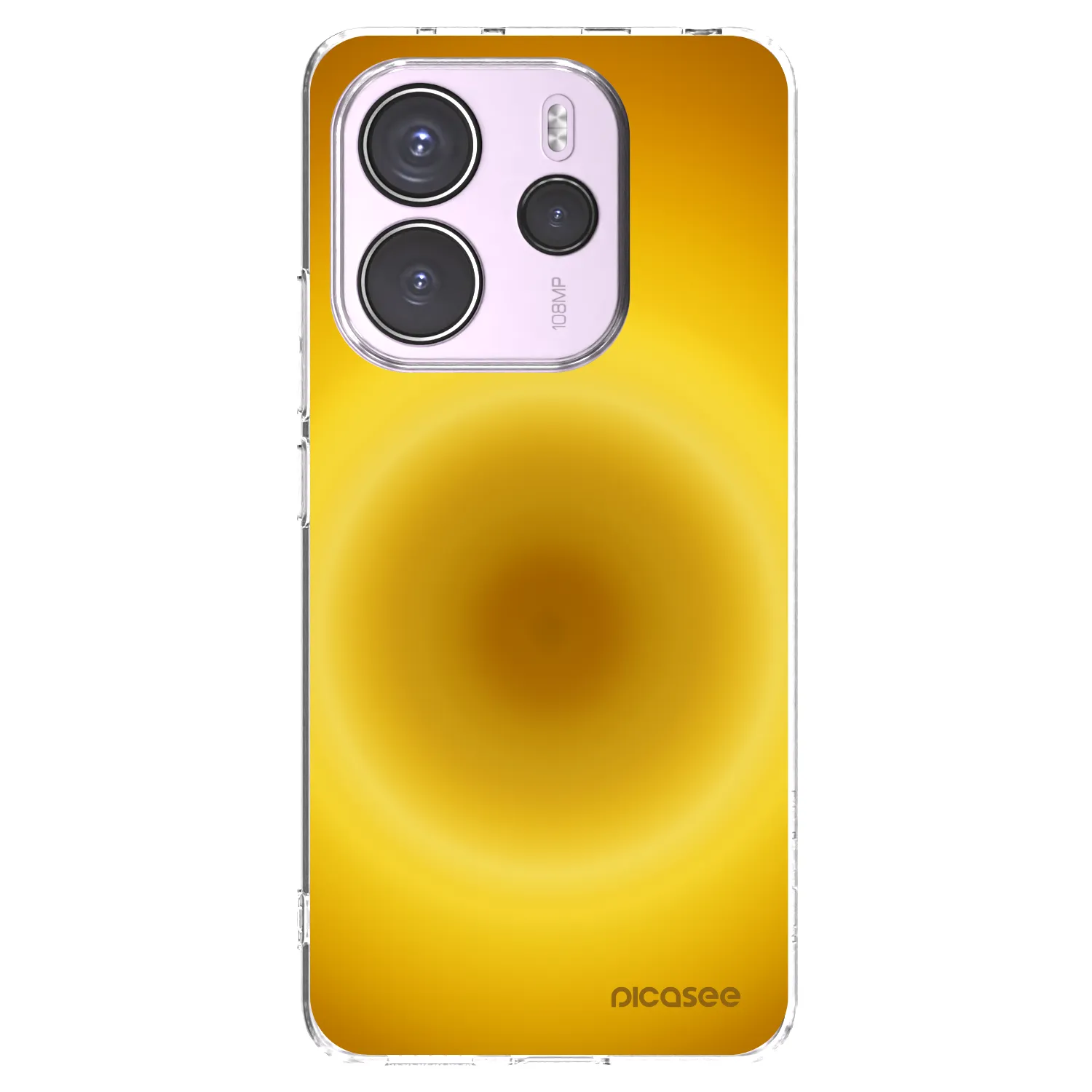 Picasee silikonový průhledný obal pro Xiaomi Redmi Note 14 4G - Solar Pulse