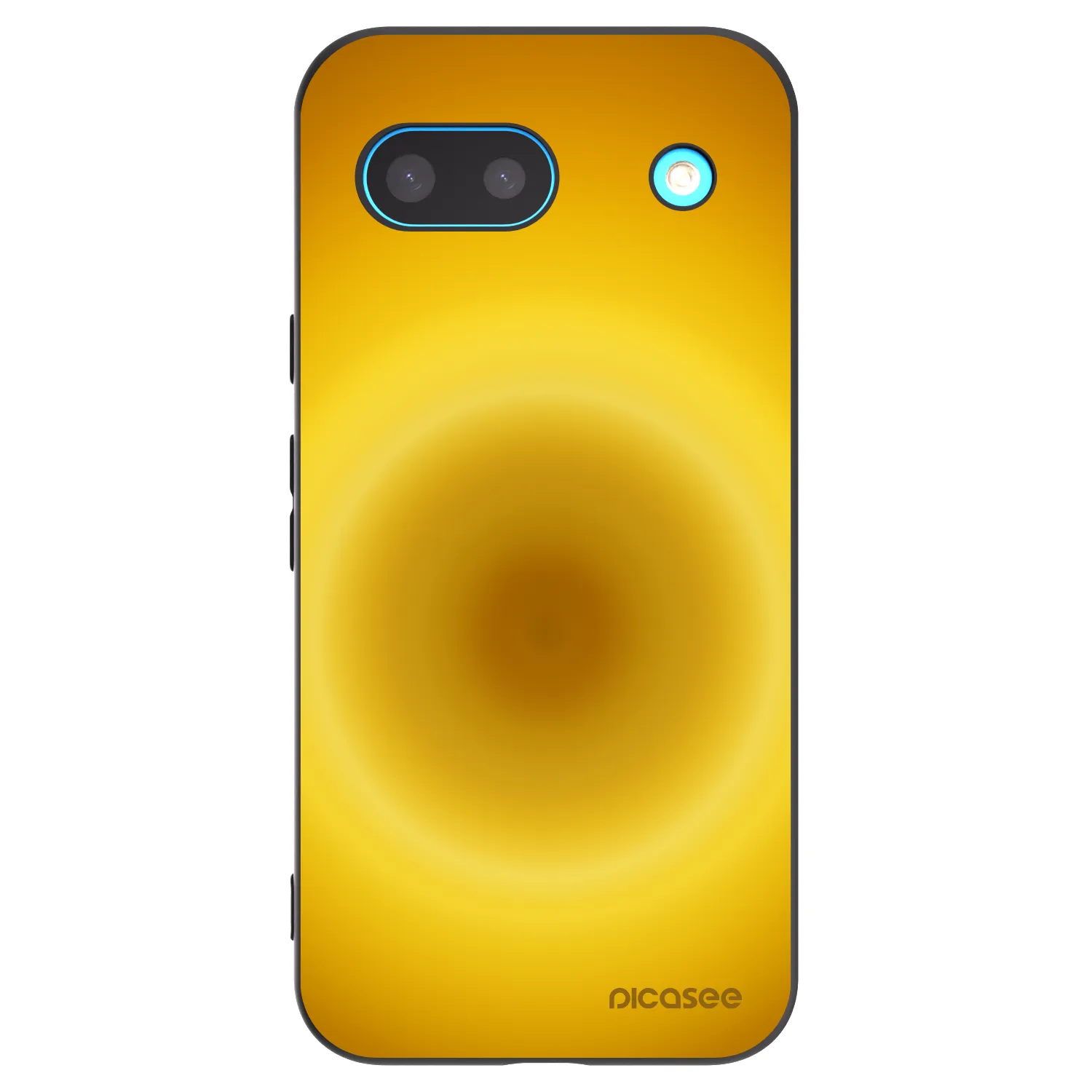 Picasee silikonový černý obal pro Google Pixel 8a - Solar Pulse