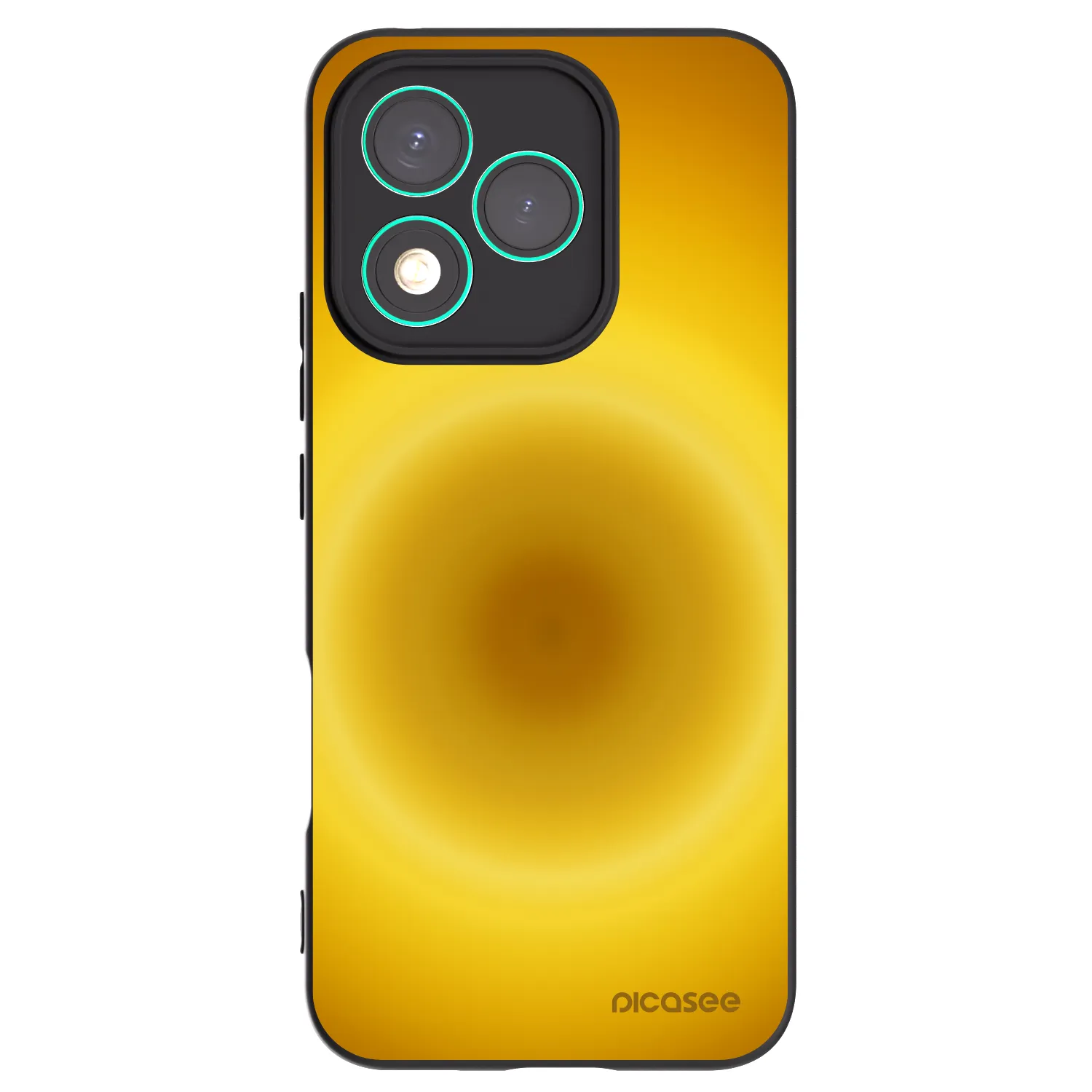 Picasee silikonový černý obal pro Honor 400 Lite 5G - Solar Pulse