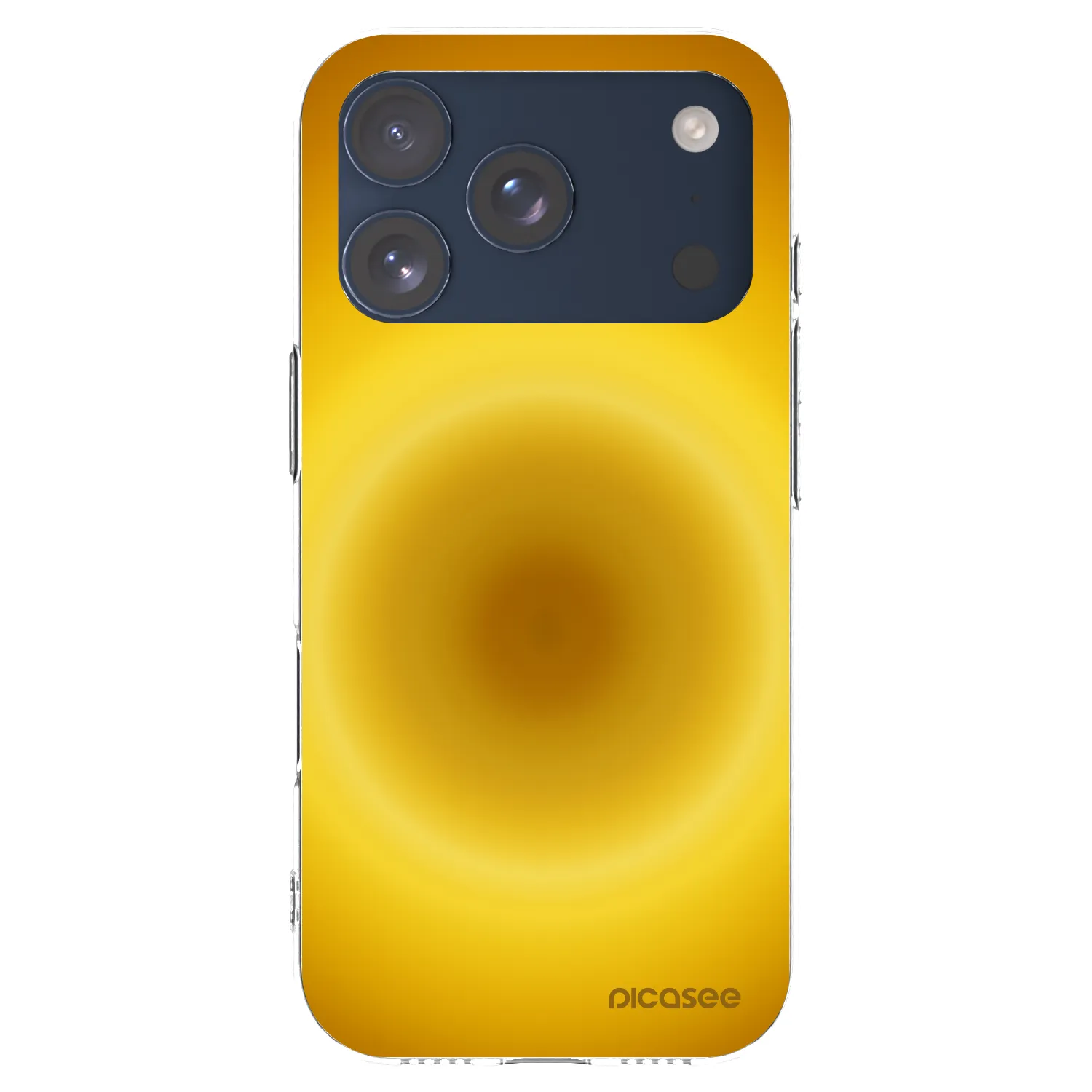 Picasee silikonový průhledný obal pro Apple iPhone 17 Pro - Solar Pulse