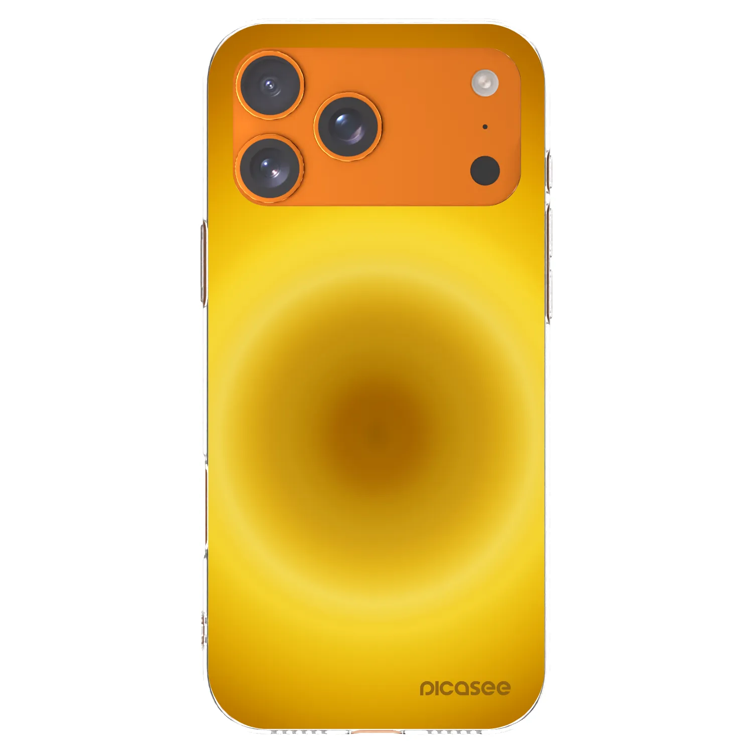 Picasee silikonový průhledný obal pro Apple iPhone 17 Pro Max - Solar Pulse