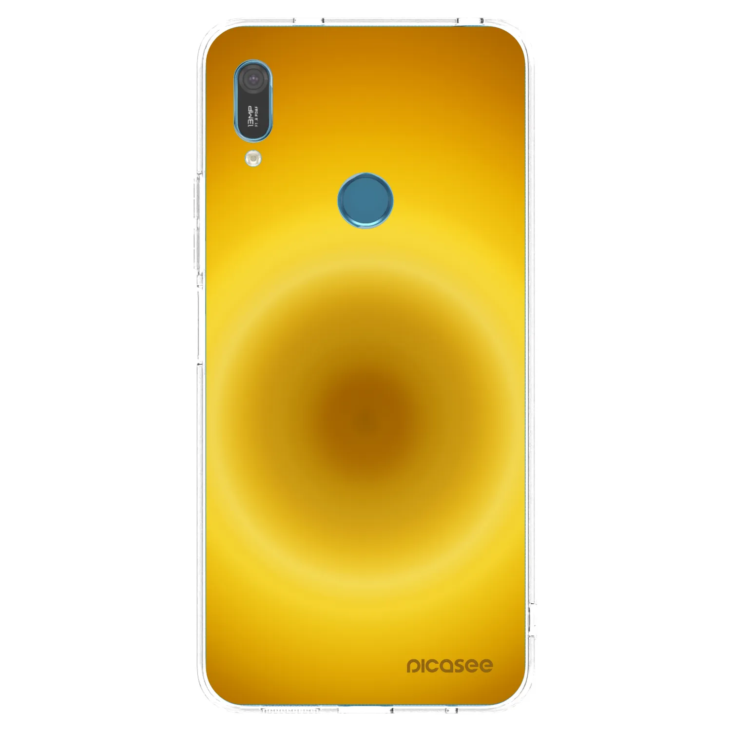 Picasee silikonový průhledný obal pro Huawei Y6 2019 - Solar Pulse
