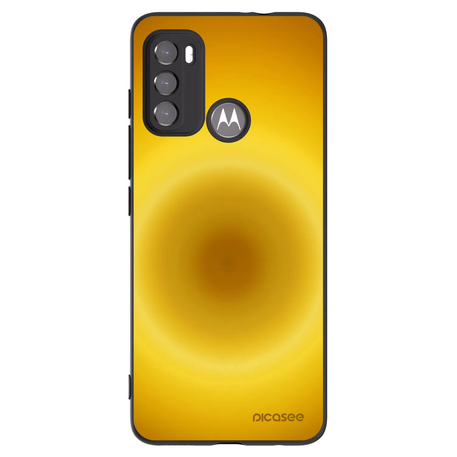 Picasee silikonový černý obal pro Motorola Edge 60 5G - Solar Pulse