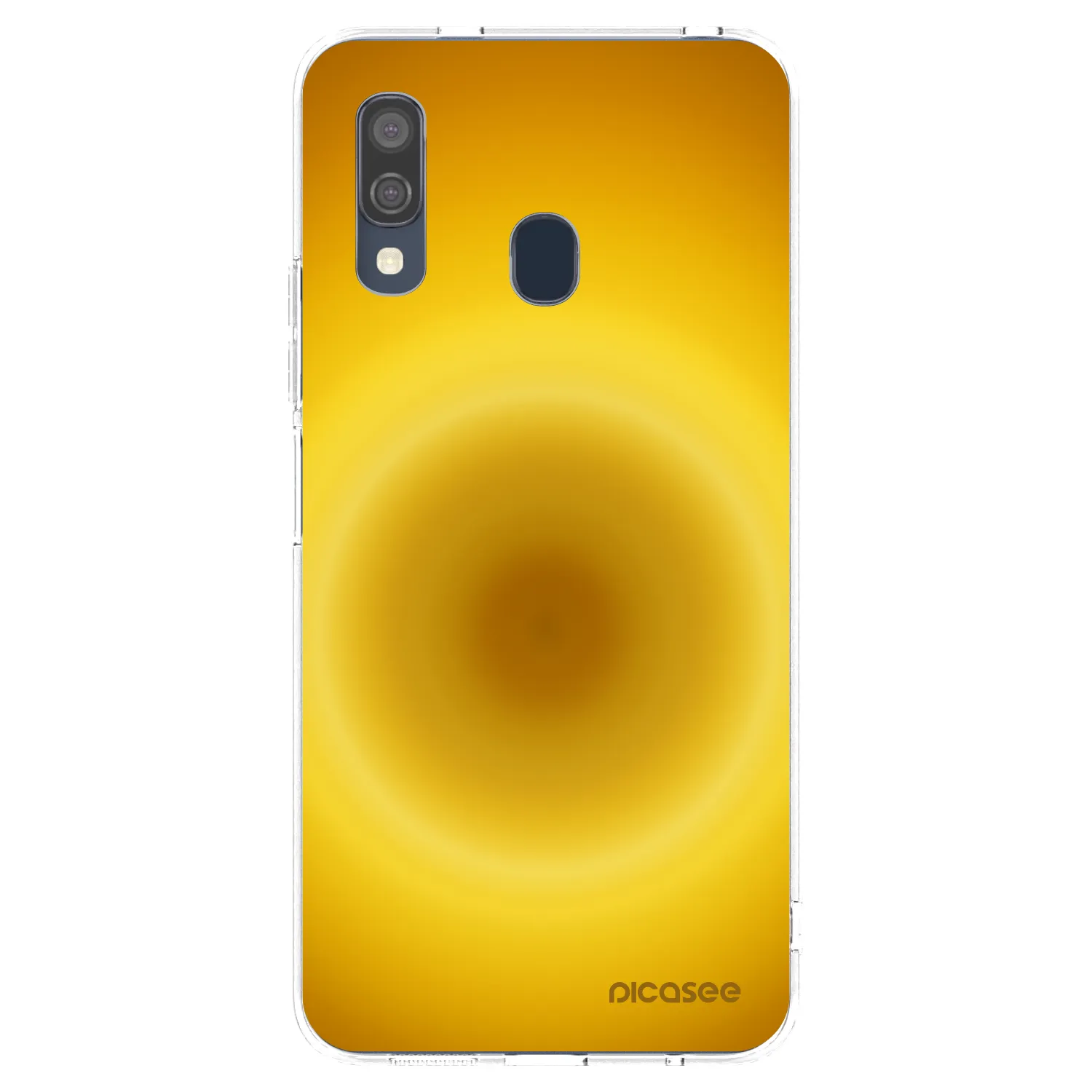 Picasee silikonový průhledný obal pro Samsung Galaxy A40 A405F - Solar Pulse