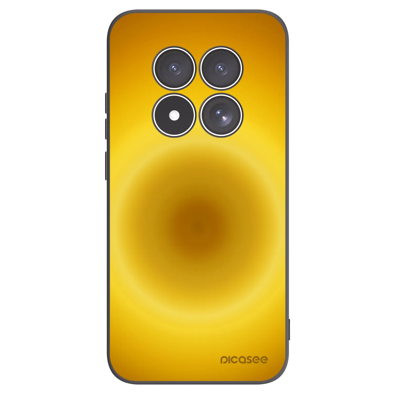 Picasee silikonový černý obal pro Xiaomi Redmi Note 15 Pro 4G - Solar Pulse