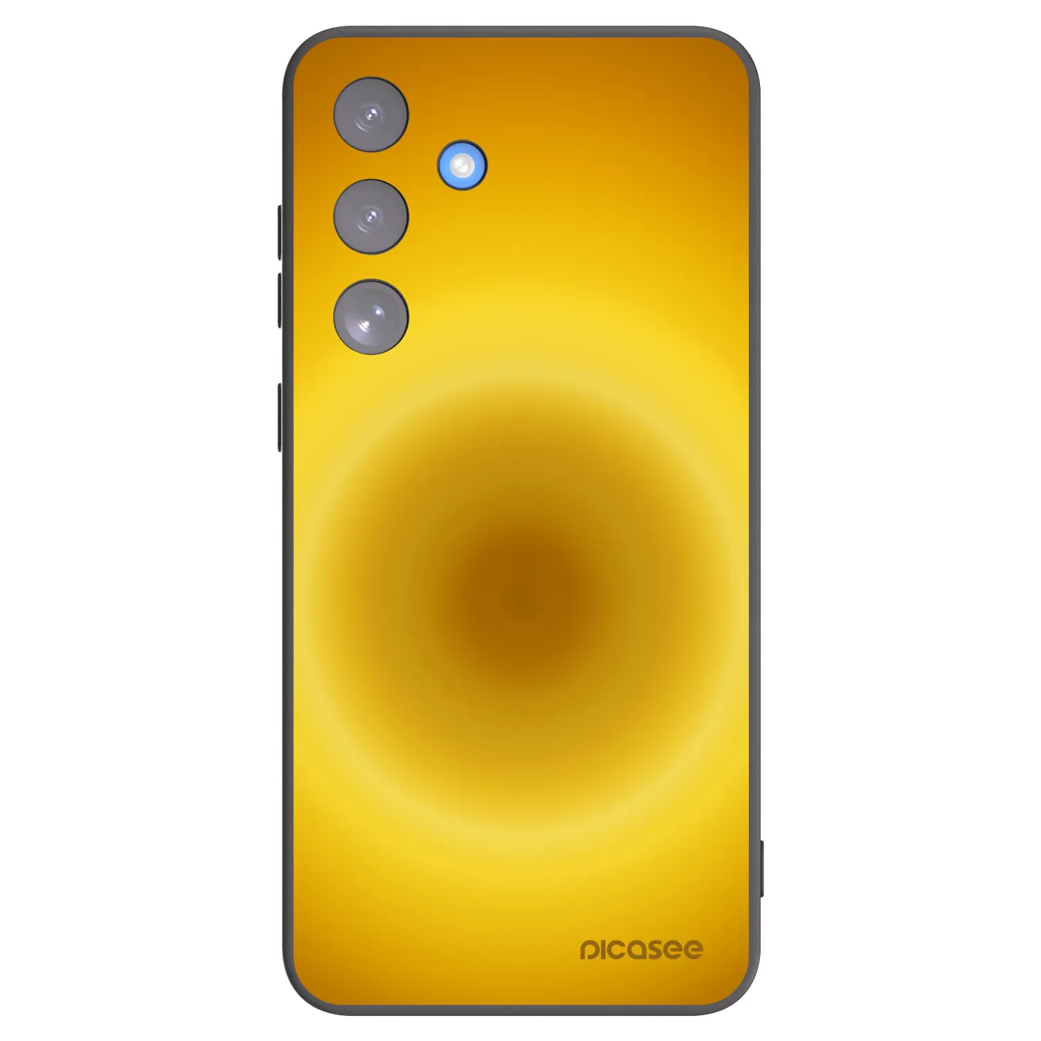 Picasee silikonový černý obal pro Samsung Galaxy S25 FE 5G - Solar Pulse