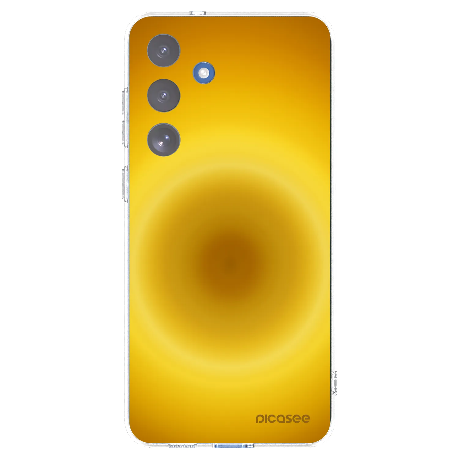 Picasee silikonový průhledný obal pro Samsung Galaxy S25 FE 5G - Solar Pulse