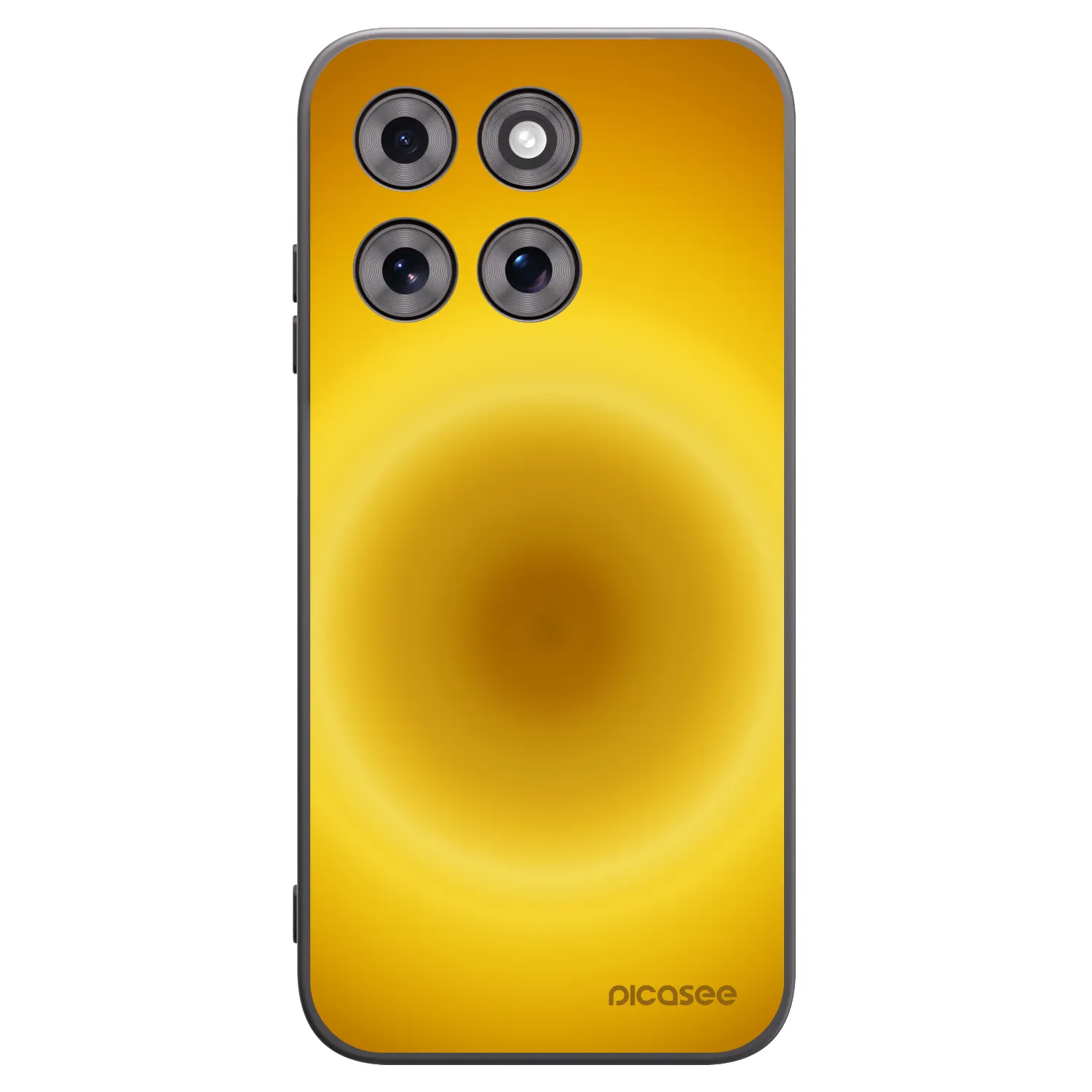 Picasee silikonový černý obal pro Motorola Moto G77 - Solar Pulse