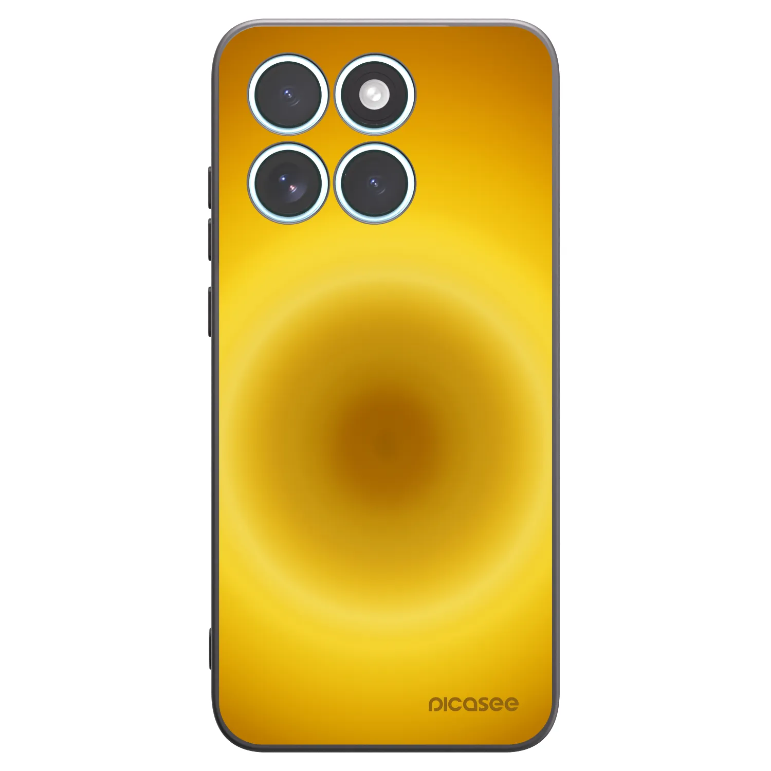 Picasee silikonový černý obal pro Motorola Edge 70 Fusion - Solar Pulse