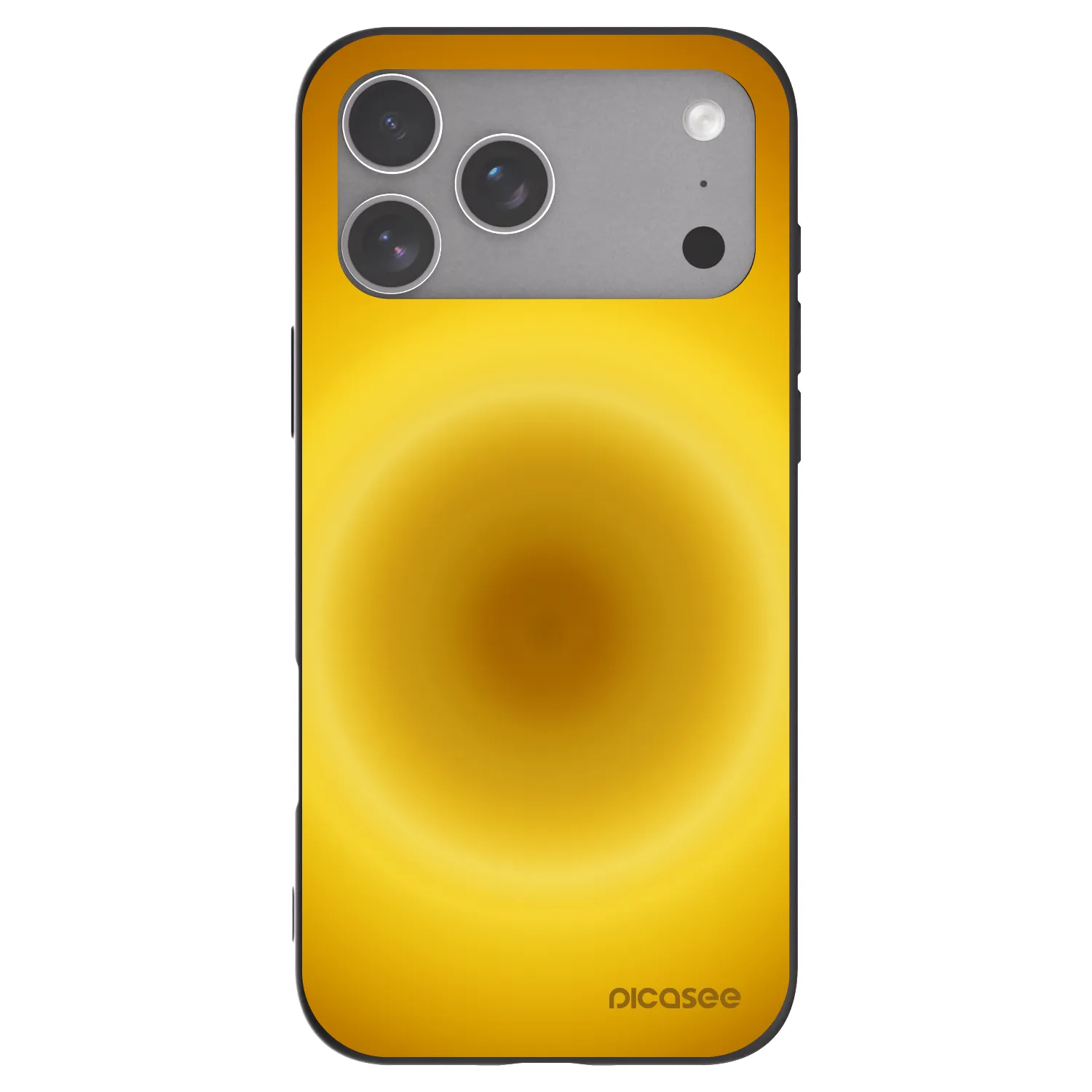 Picasee silikonový černý obal pro Apple iPhone 18 Pro Max - Solar Pulse
