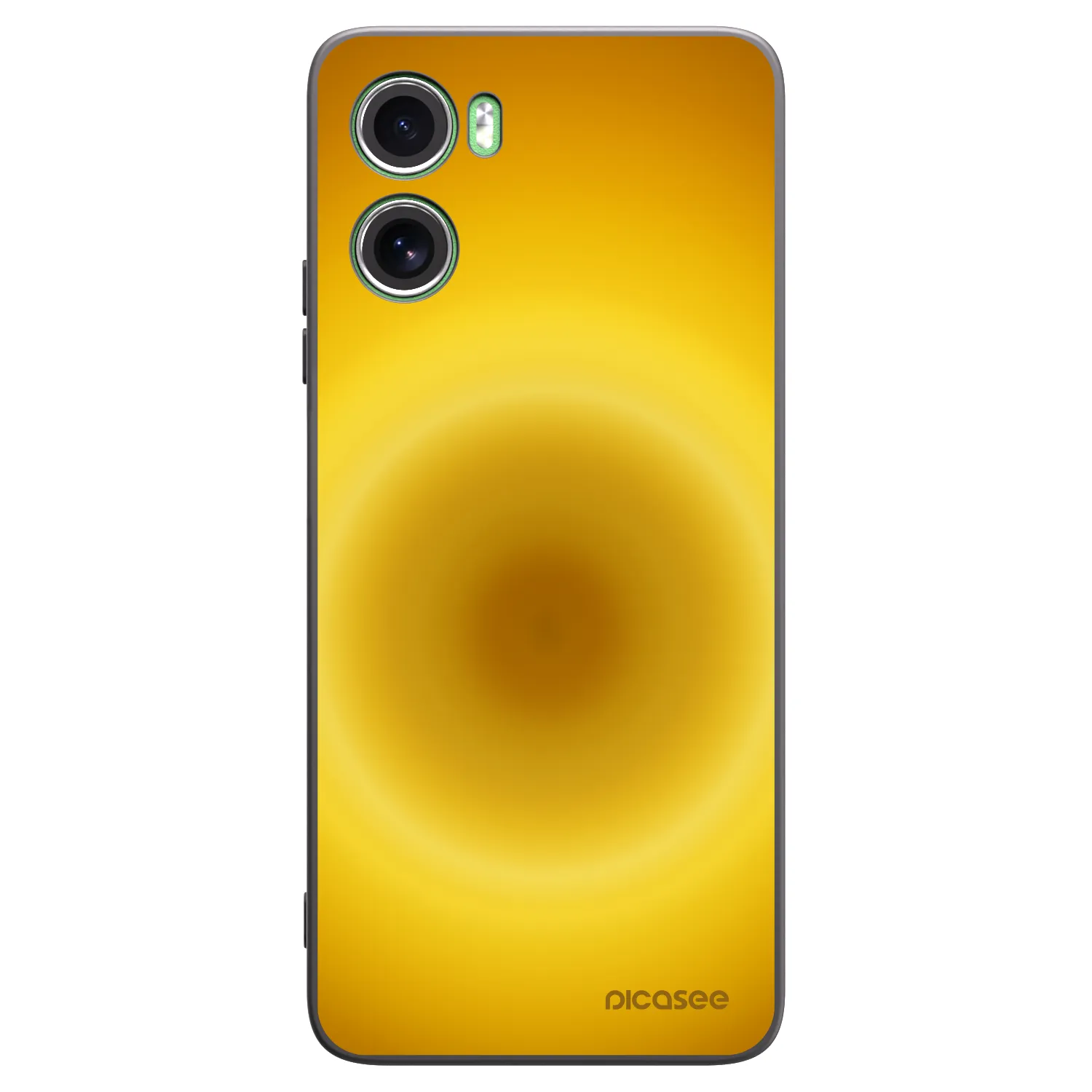 Picasee silikonový černý obal pro Motorola Moto G06 - Solar Pulse