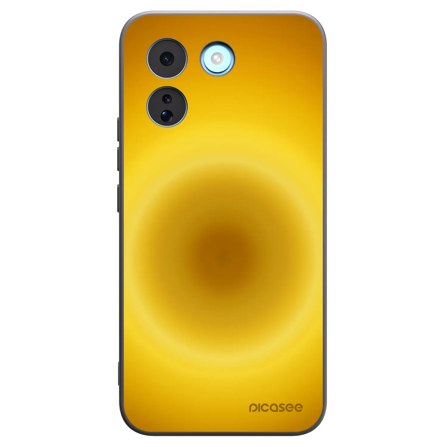 Picasee silikonový černý obal pro Xiaomi Redmi Note 17 Pro MAX 5G - Solar Pulse