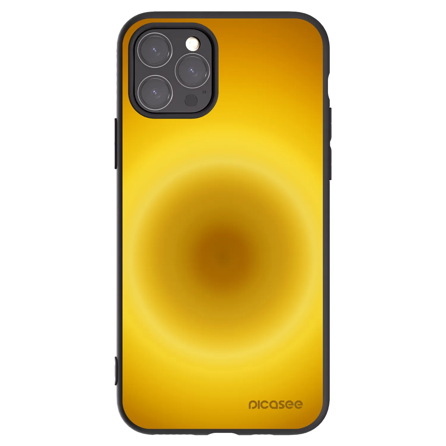Picasee silikonový černý obal pro Apple iPhone 11 Pro - Solar Pulse