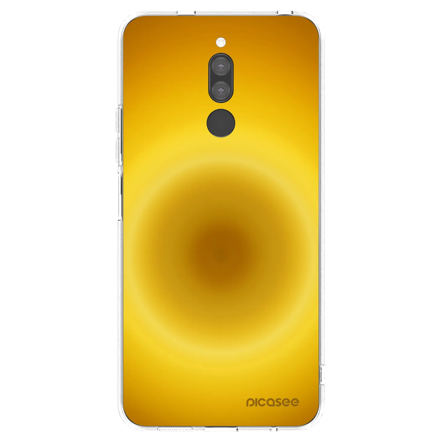 Picasee silikonový průhledný obal pro Xiaomi Redmi 8 - Solar Pulse