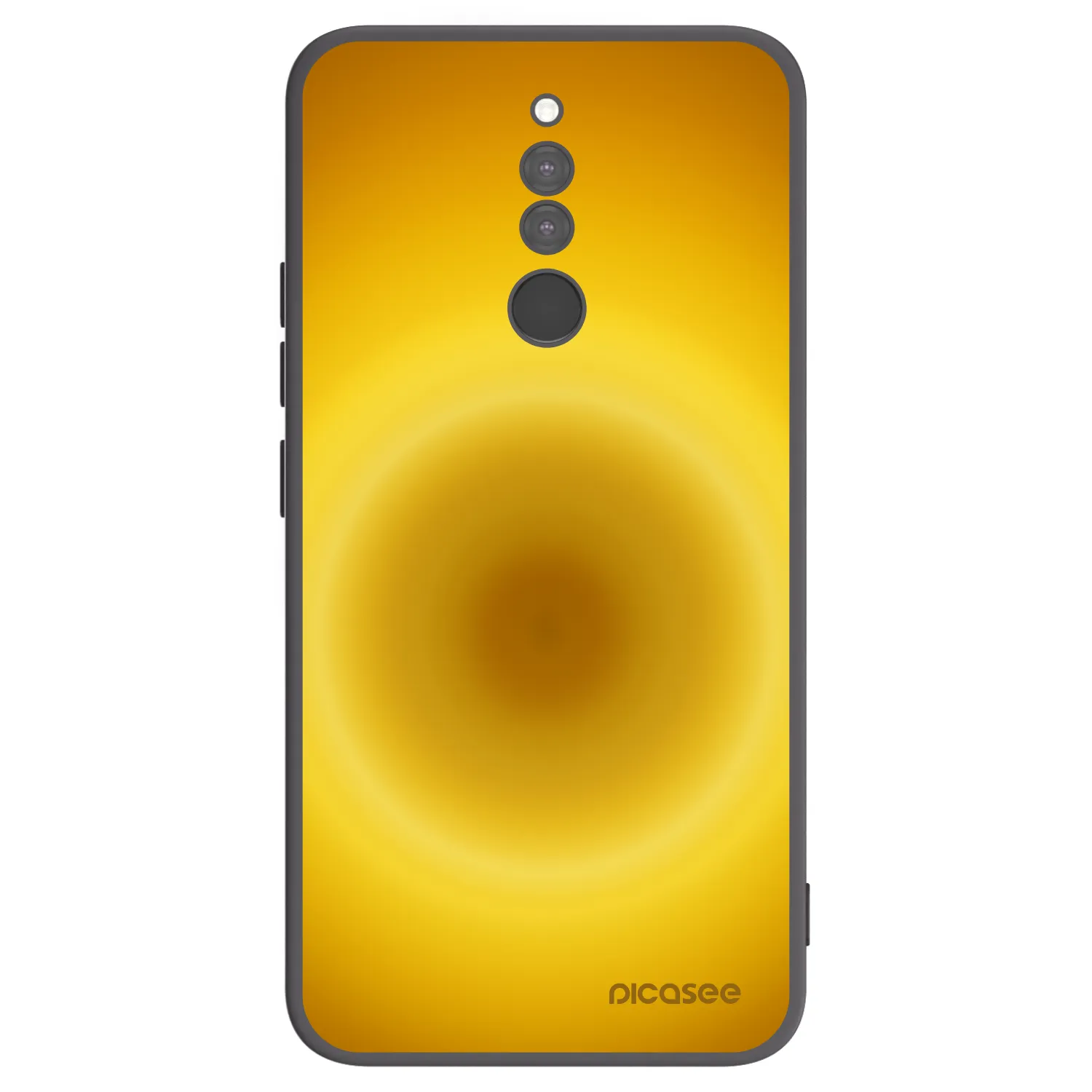 Picasee silikonový černý obal pro Xiaomi Redmi 8 - Solar Pulse