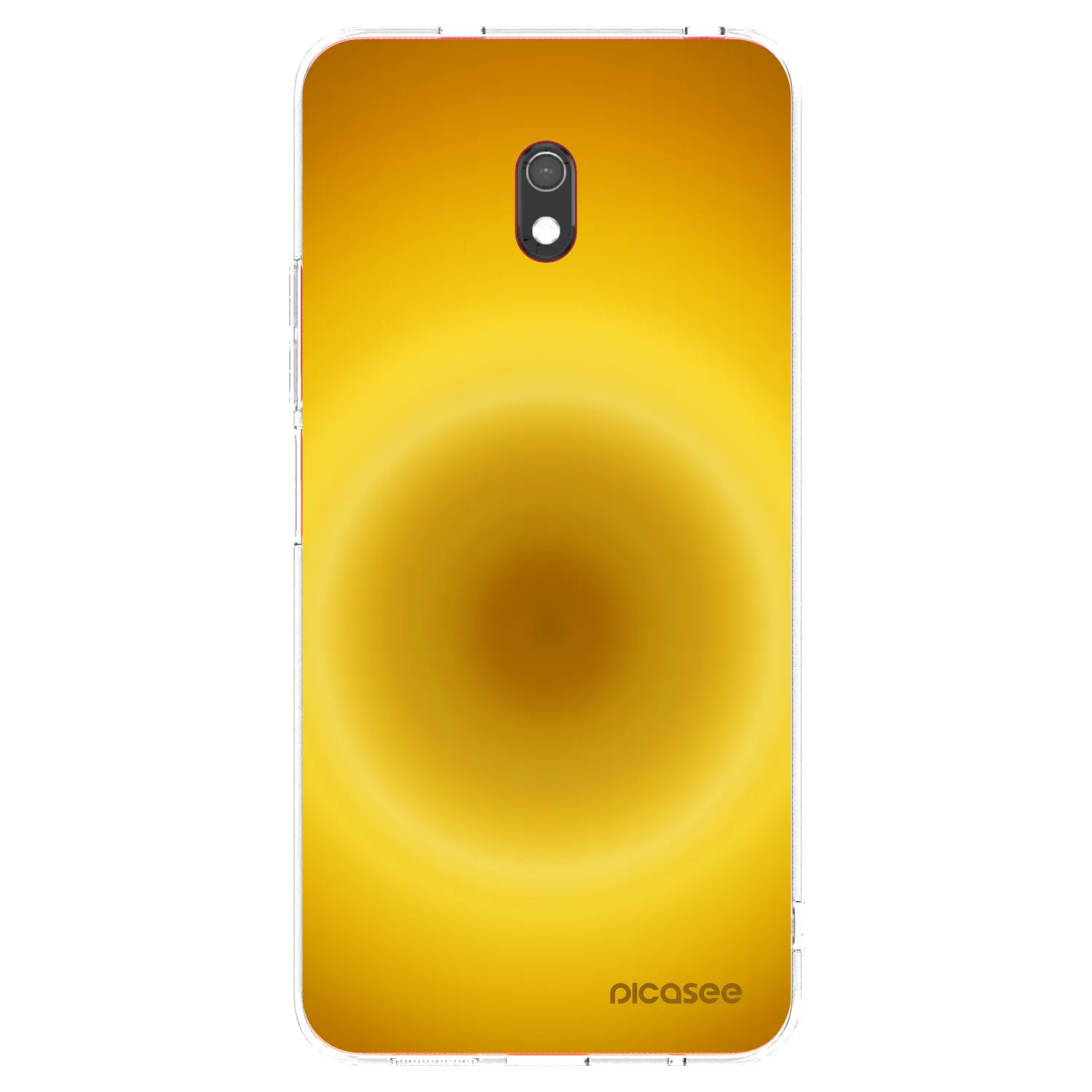 Picasee silikonový průhledný obal pro Xiaomi Redmi 8A - Solar Pulse