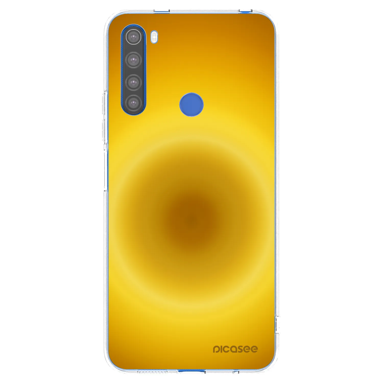 Picasee silikonový průhledný obal pro Xiaomi Redmi Note 8T - Solar Pulse
