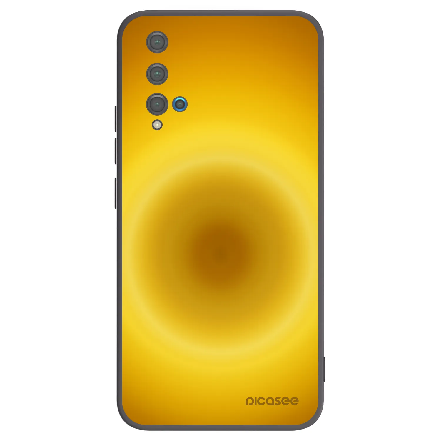 Picasee silikonový černý obal pro Huawei Nova 5T - Solar Pulse