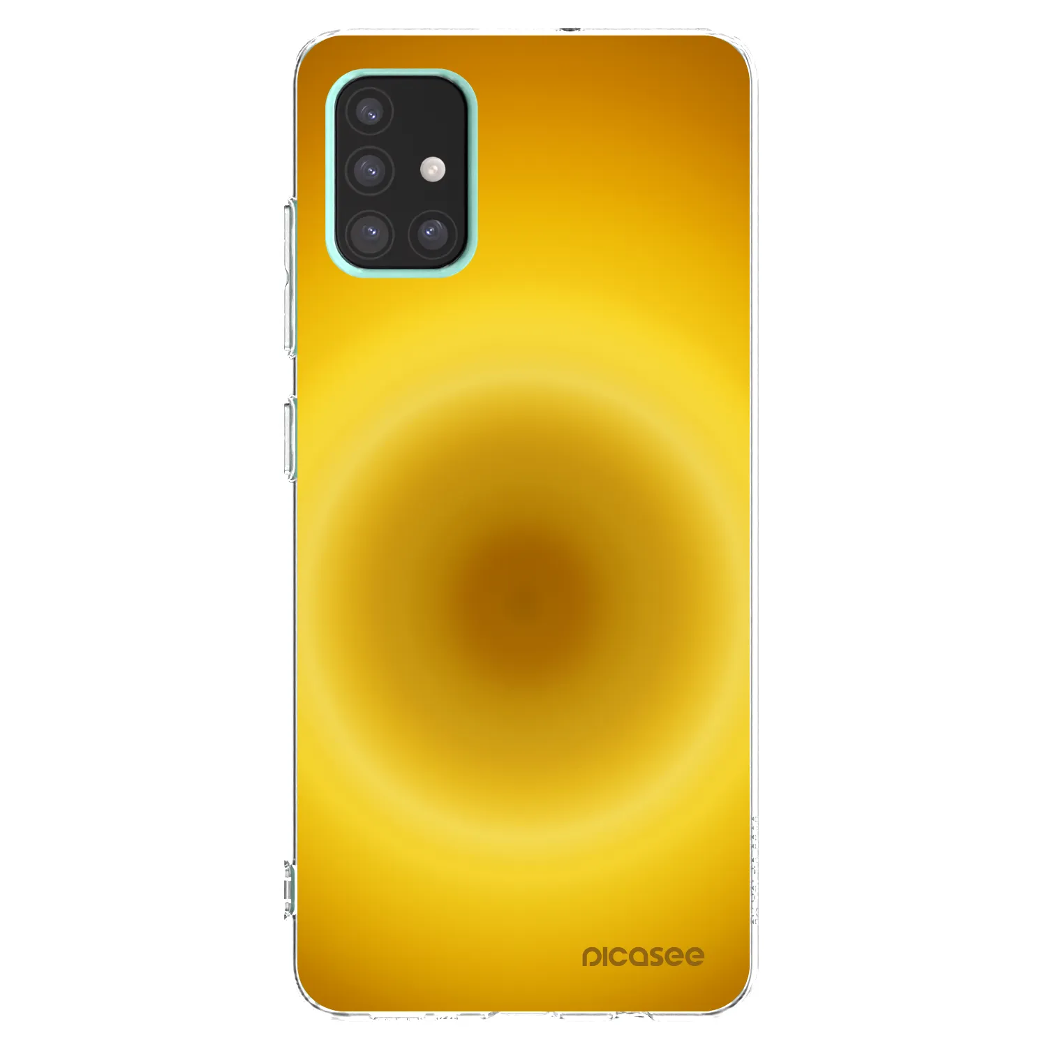 Picasee silikonový průhledný obal pro Samsung Galaxy A51 A515F - Solar Pulse