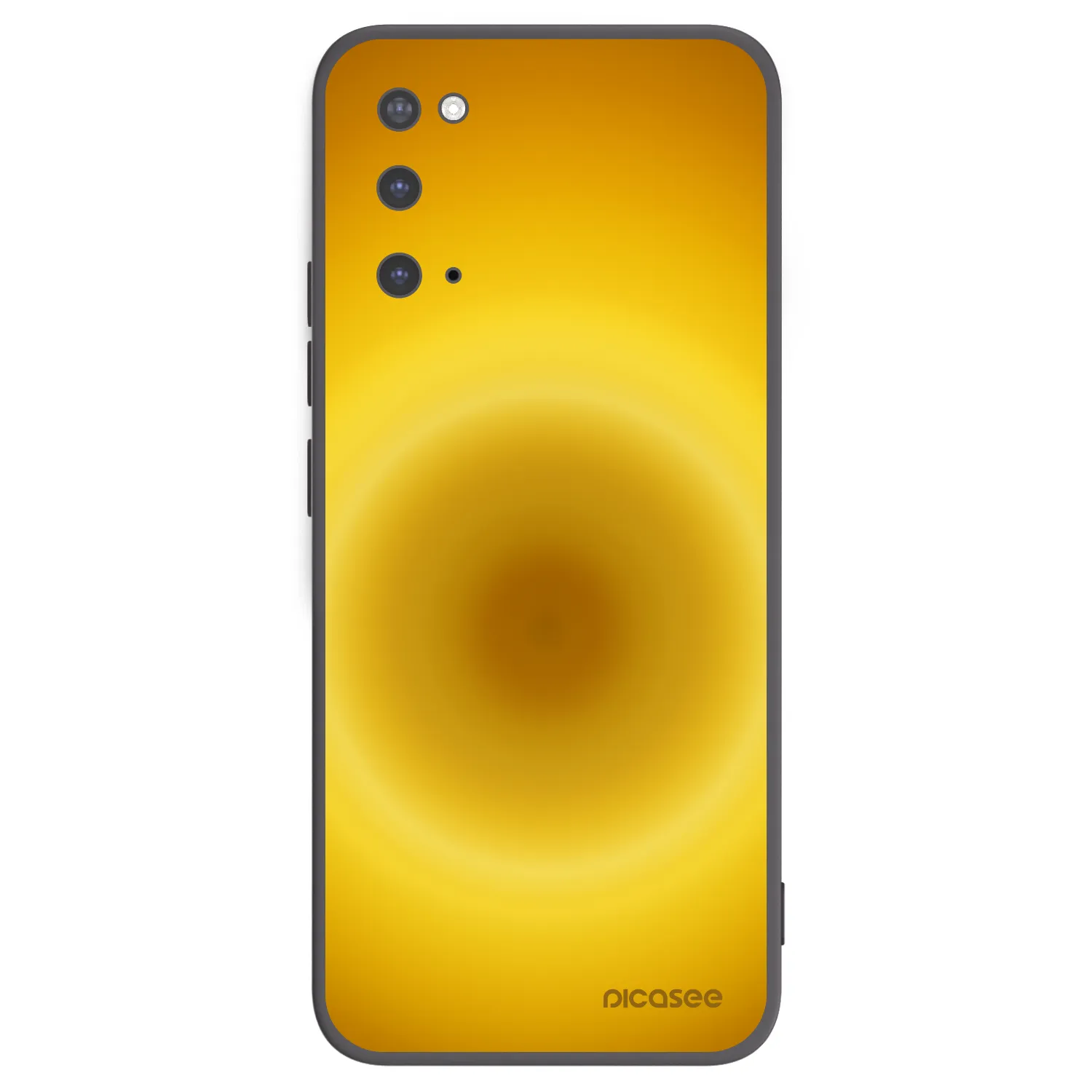 Picasee silikonový černý obal pro Samsung Galaxy S20 G980F - Solar Pulse