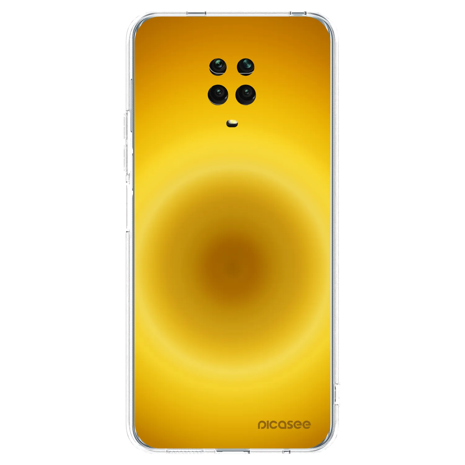 Picasee silikonový průhledný obal pro Xiaomi Redmi Note 9 Pro - Solar Pulse