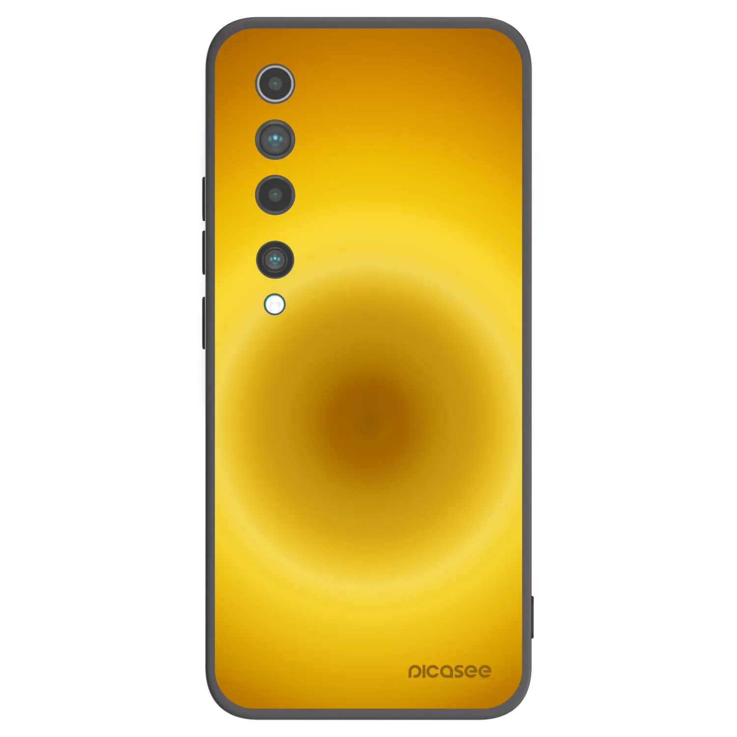 Picasee silikonový černý obal pro Xiaomi Mi 10 - Solar Pulse