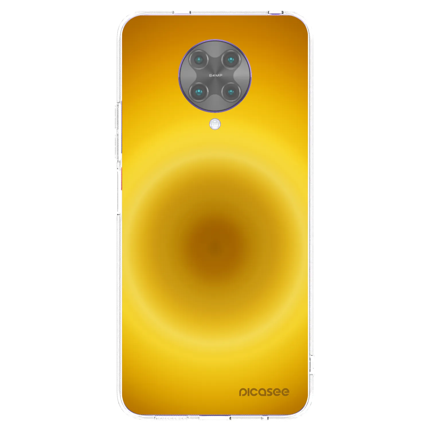 Picasee silikonový průhledný obal pro Xiaomi Poco F2 Pro - Solar Pulse