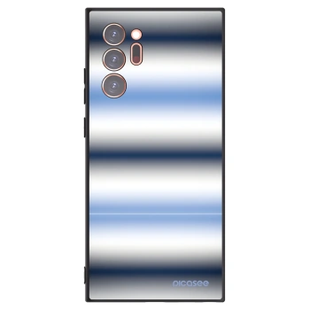 Picasee silikonový černý obal pro Samsung Galaxy Note 20 Ultra - Static Lines