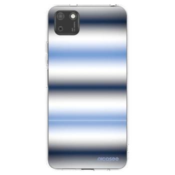 Picasee silikonový průhledný obal pro Huawei Y5P - Static Lines