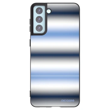 Picasee silikonový černý obal pro Samsung Galaxy S21+ 5G G996F - Static Lines